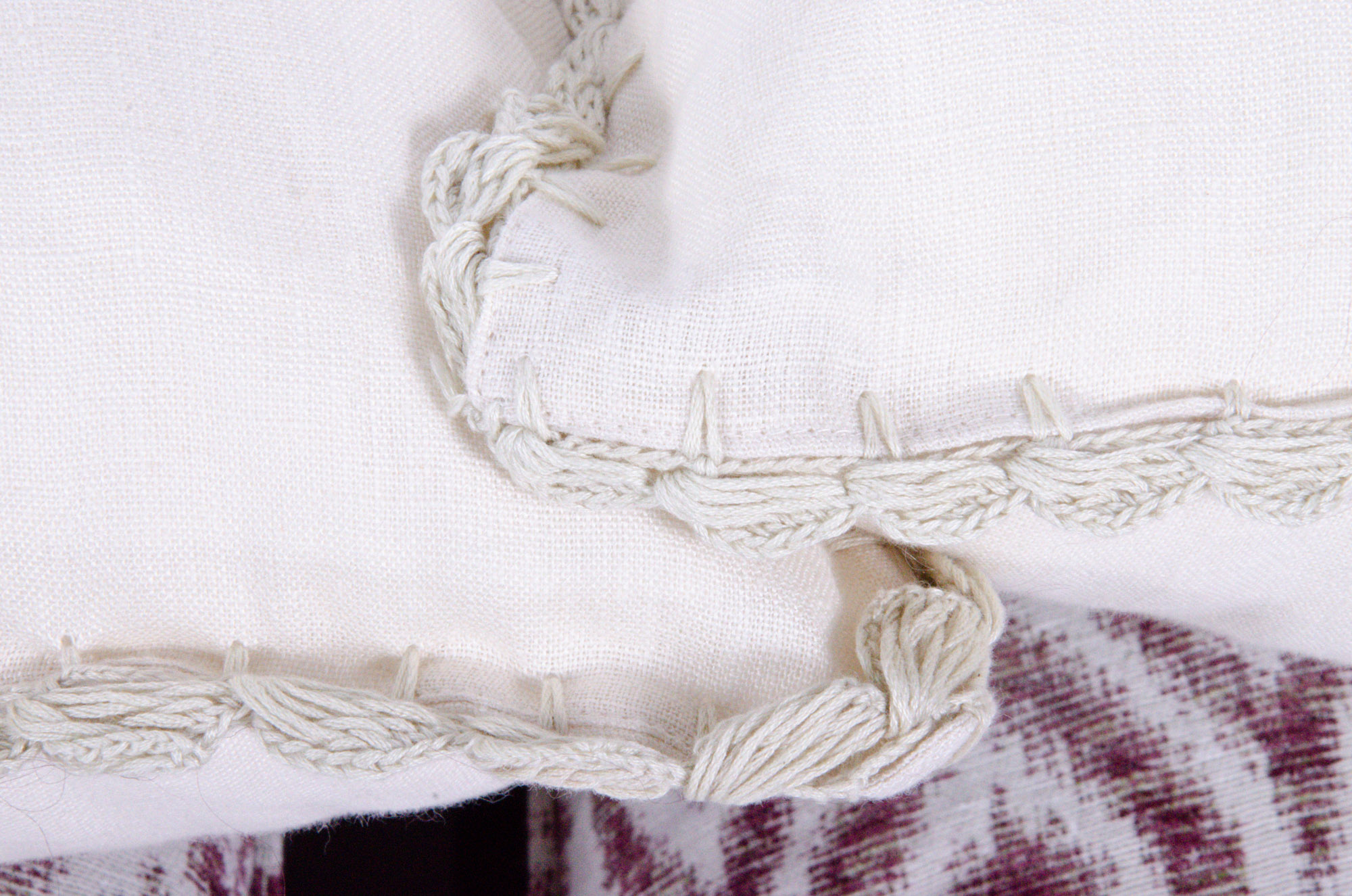 Decorative Fabric Accent Pillows and Throw Blanket