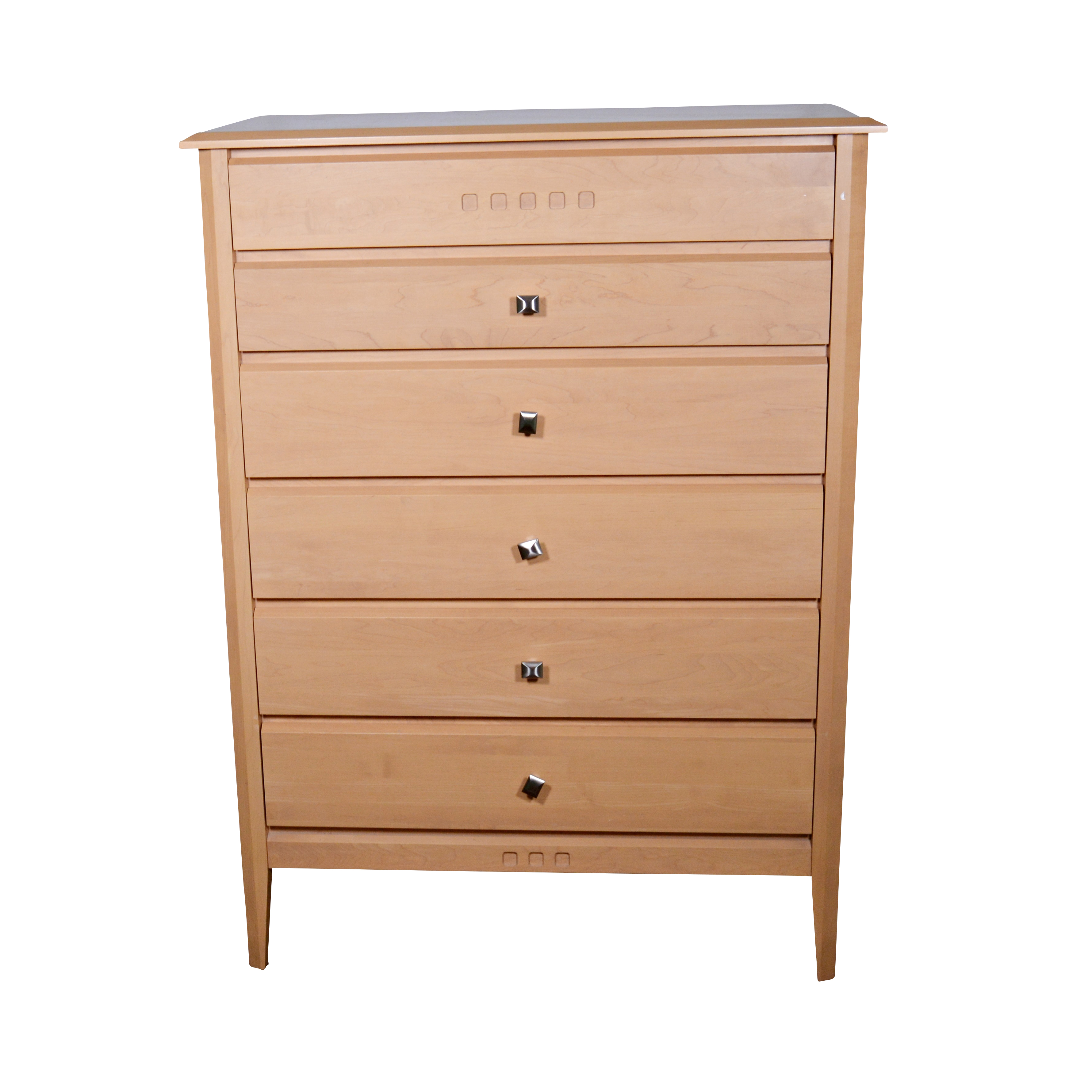 Baronet Maple Chest of Drawers, Contemporary
