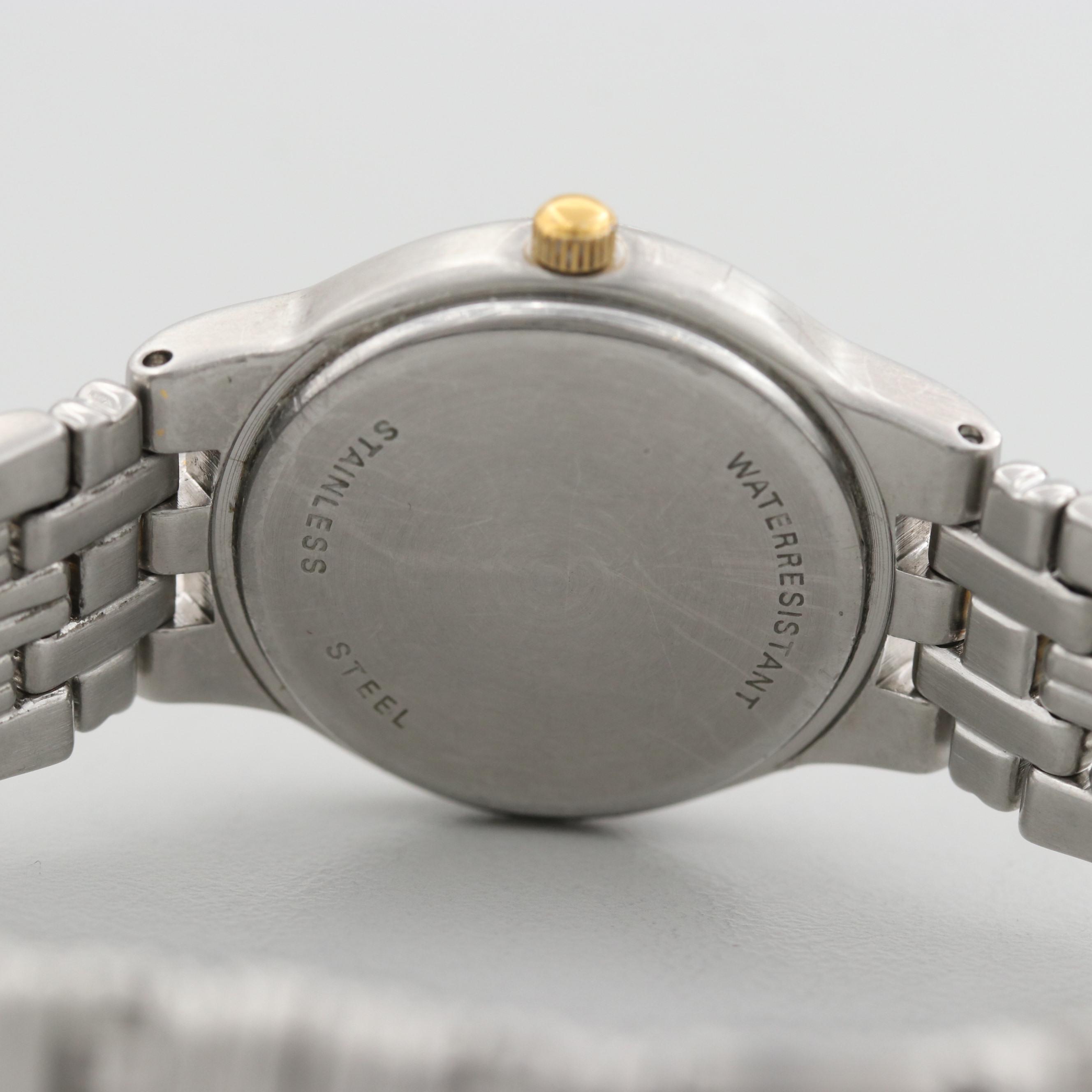 Wittnauer Laureate Stainless Steel Watch With Date Window