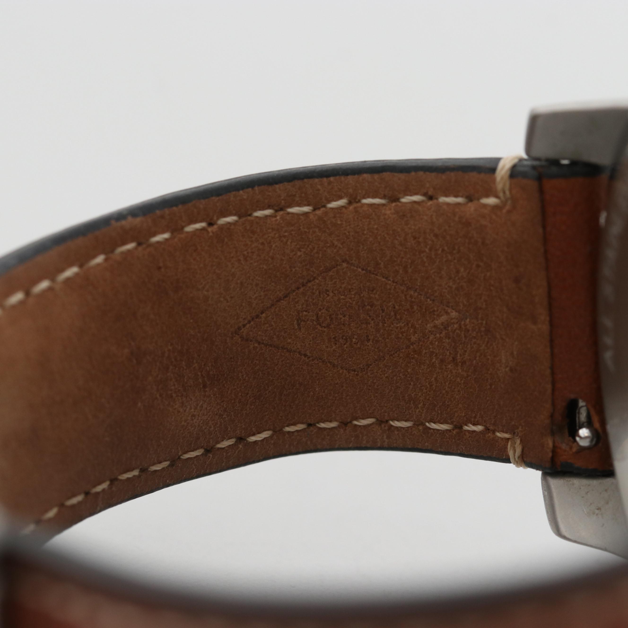 Fossil Grant Stainless Steel Chronograph Watch