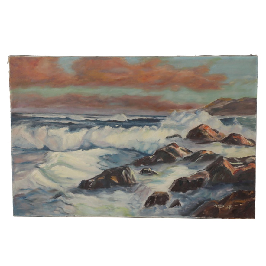 Sharon Boyle Seascape Oil Painting