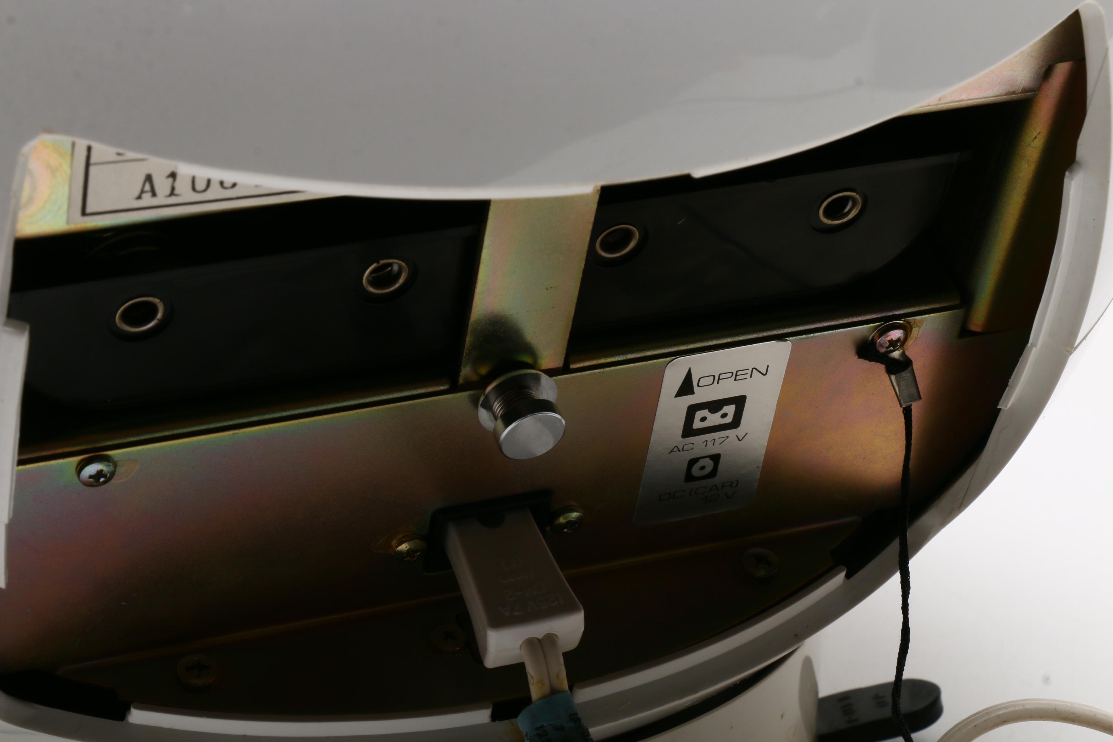 Weltron 2001 Space Ball 8 Track Player with AM/FM Radio, 1970s