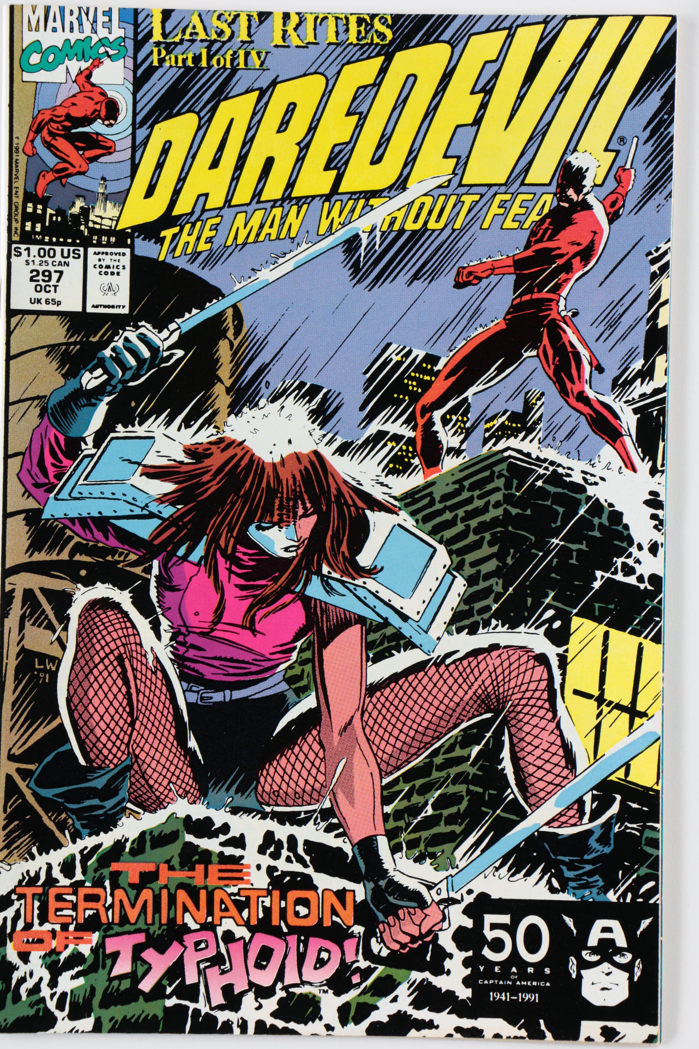 Marvel's "Daredevil" Comic Books, 1980s - 1990s