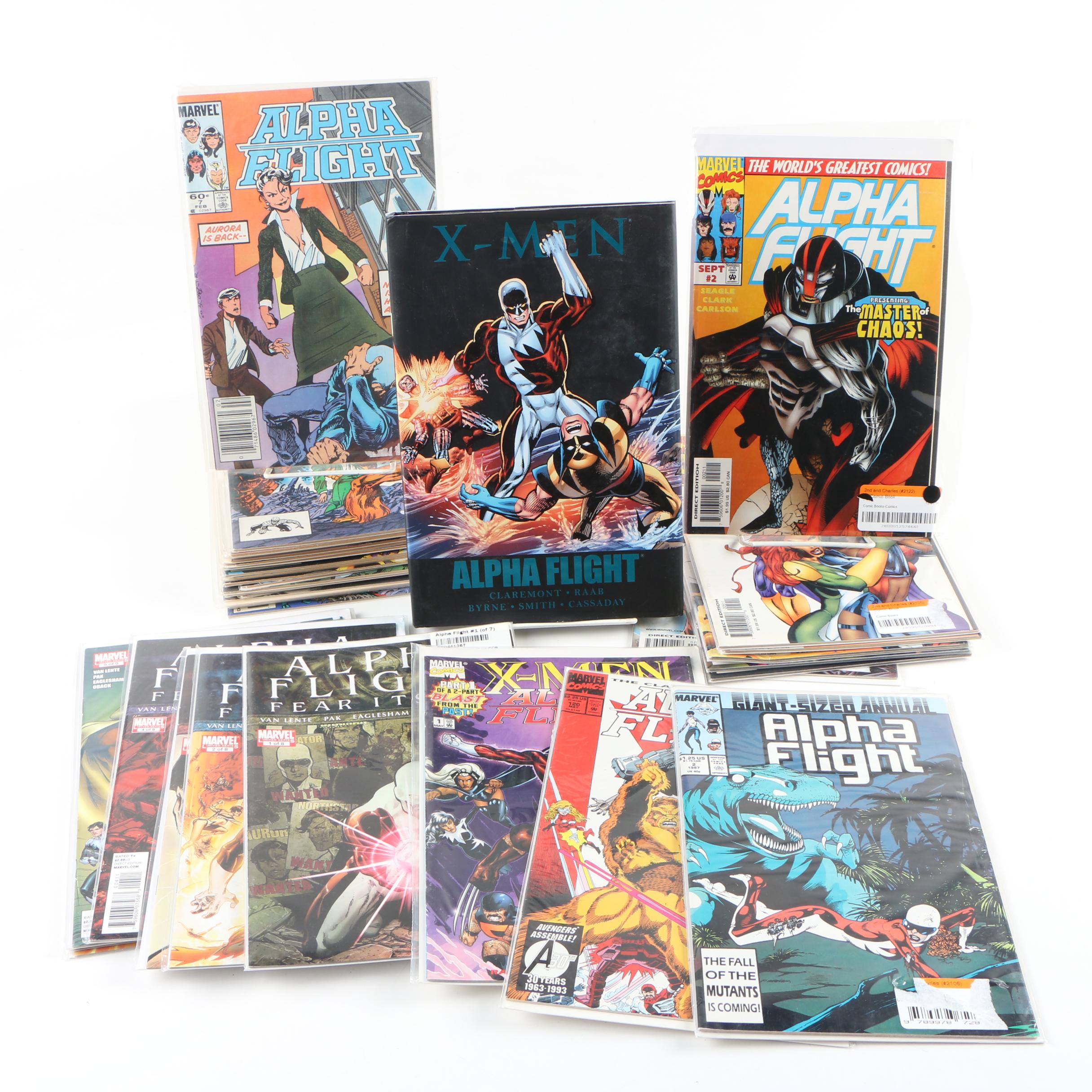 Marvel "Alpha Flight" Comic Books, 1980s–2011