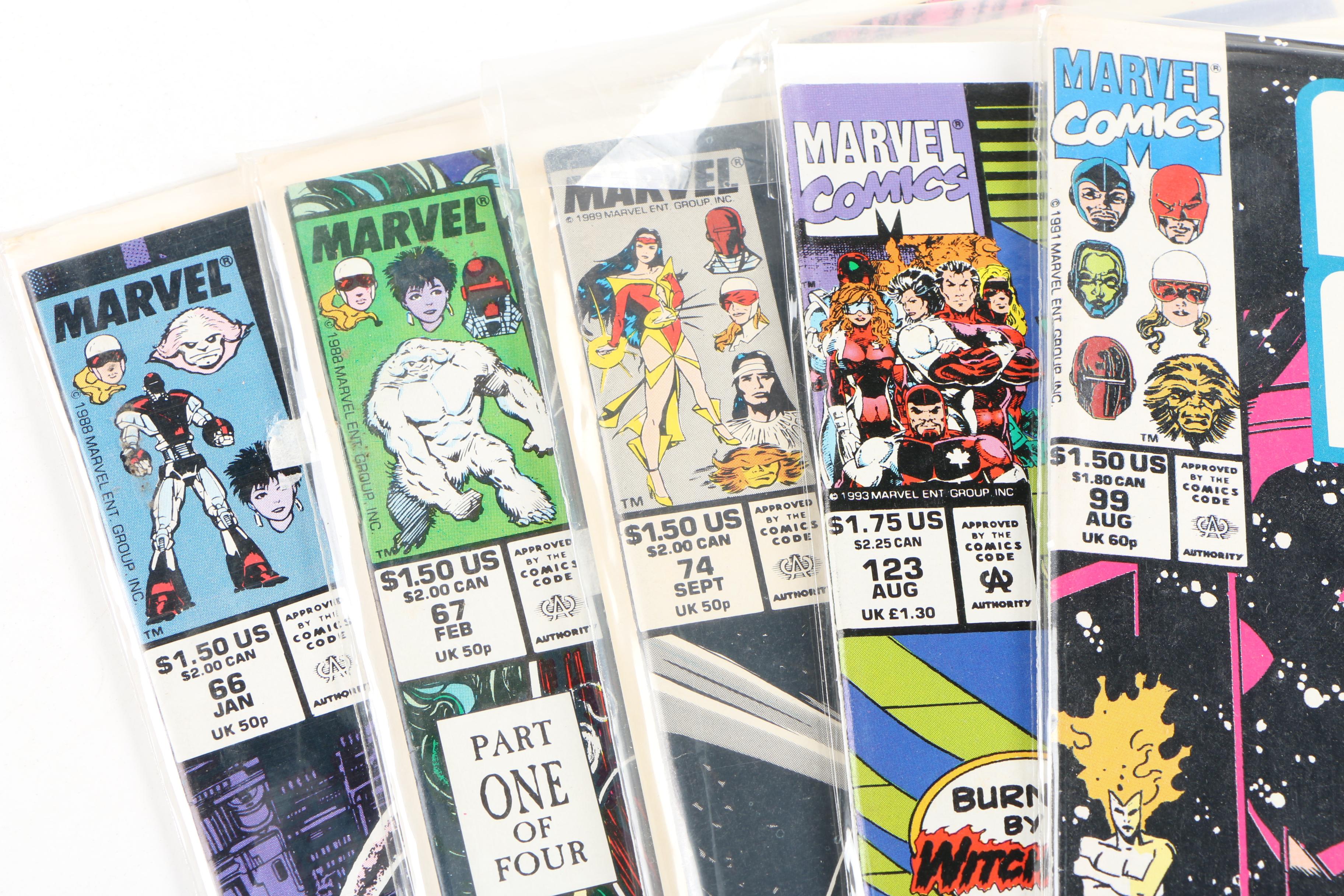 Marvel "Alpha Flight" Comic Books, 1980s–2011