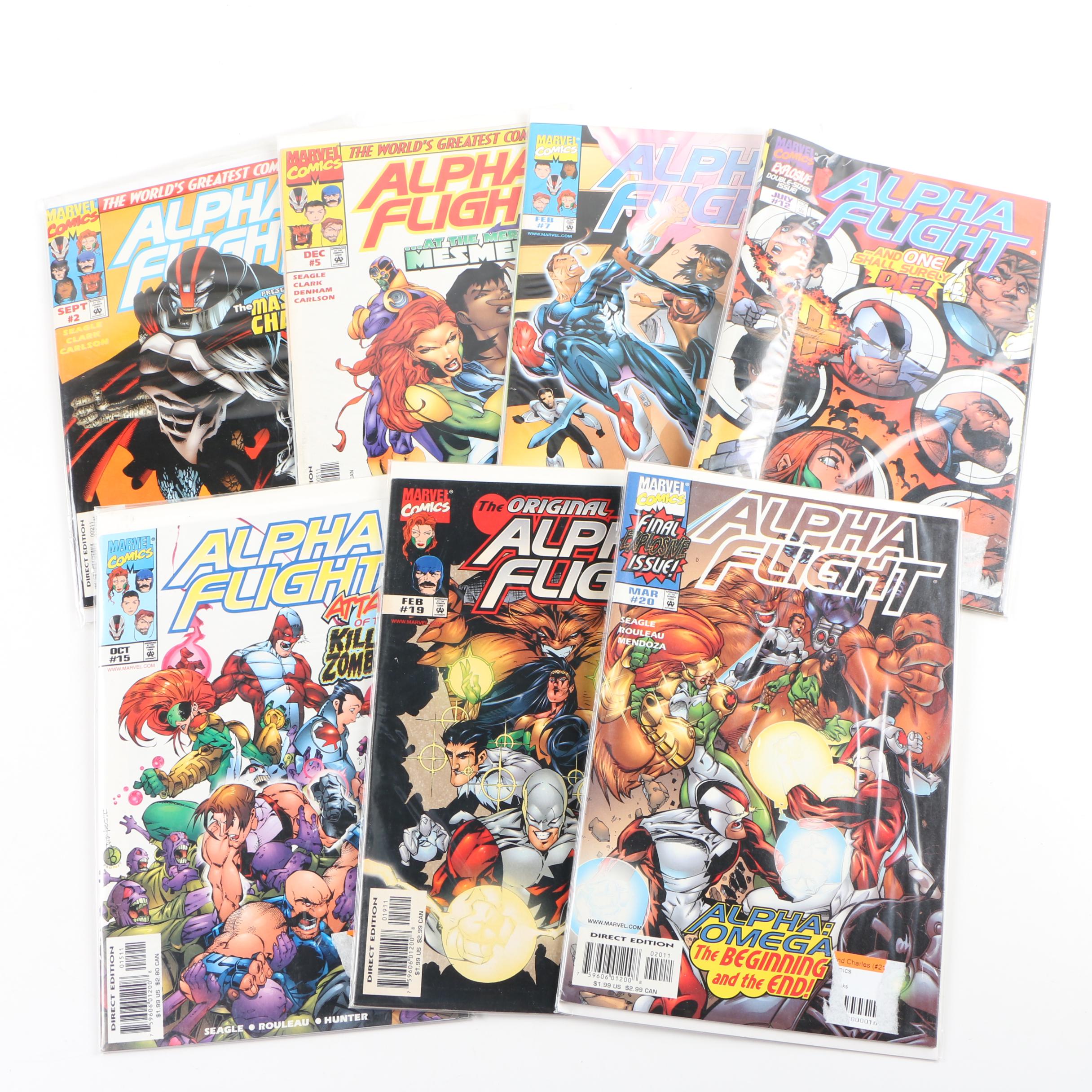 Marvel "Alpha Flight" Comic Books, 1980s–2011