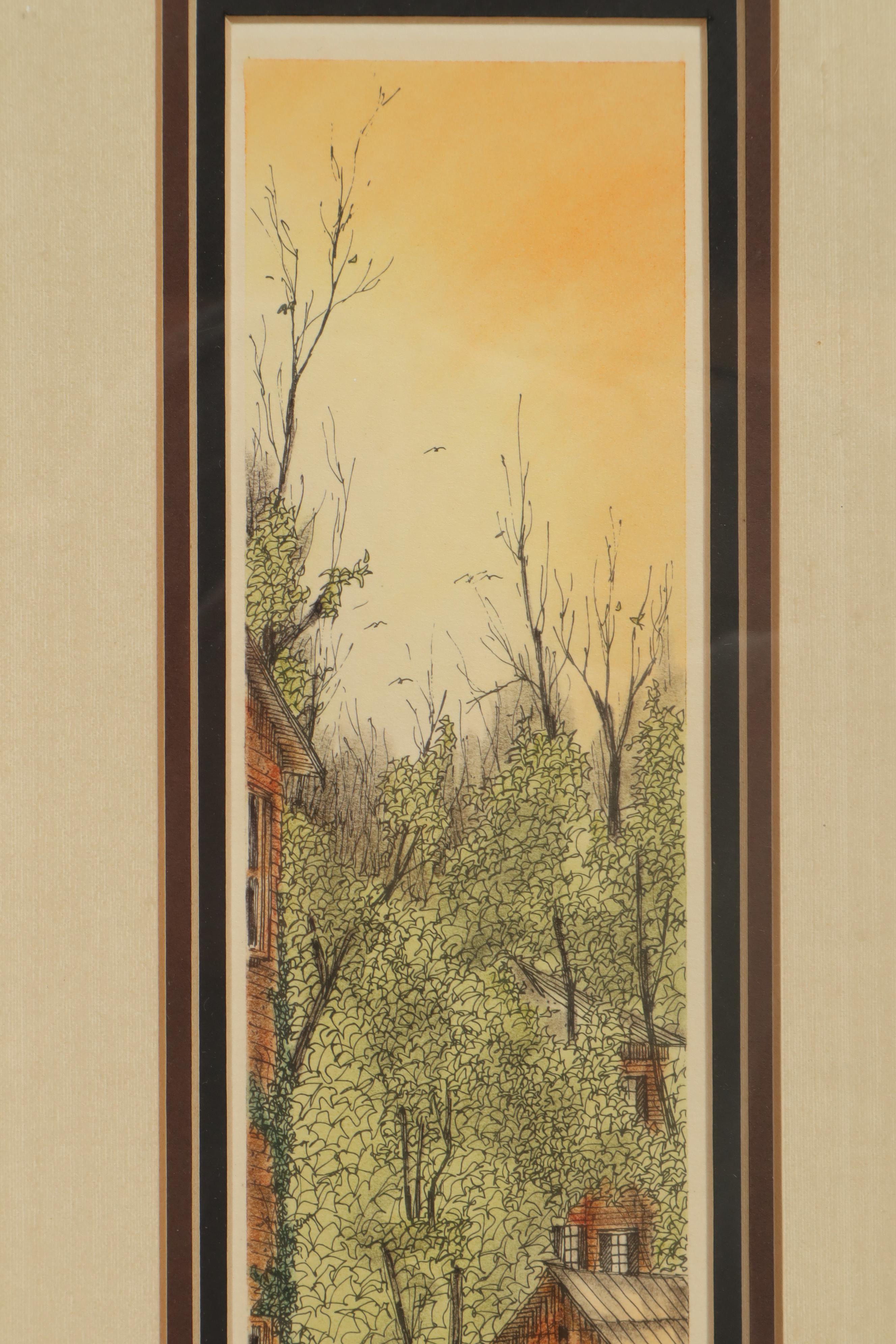 Lonnie C. Blackley Jr. Hand-Colored Lithographs