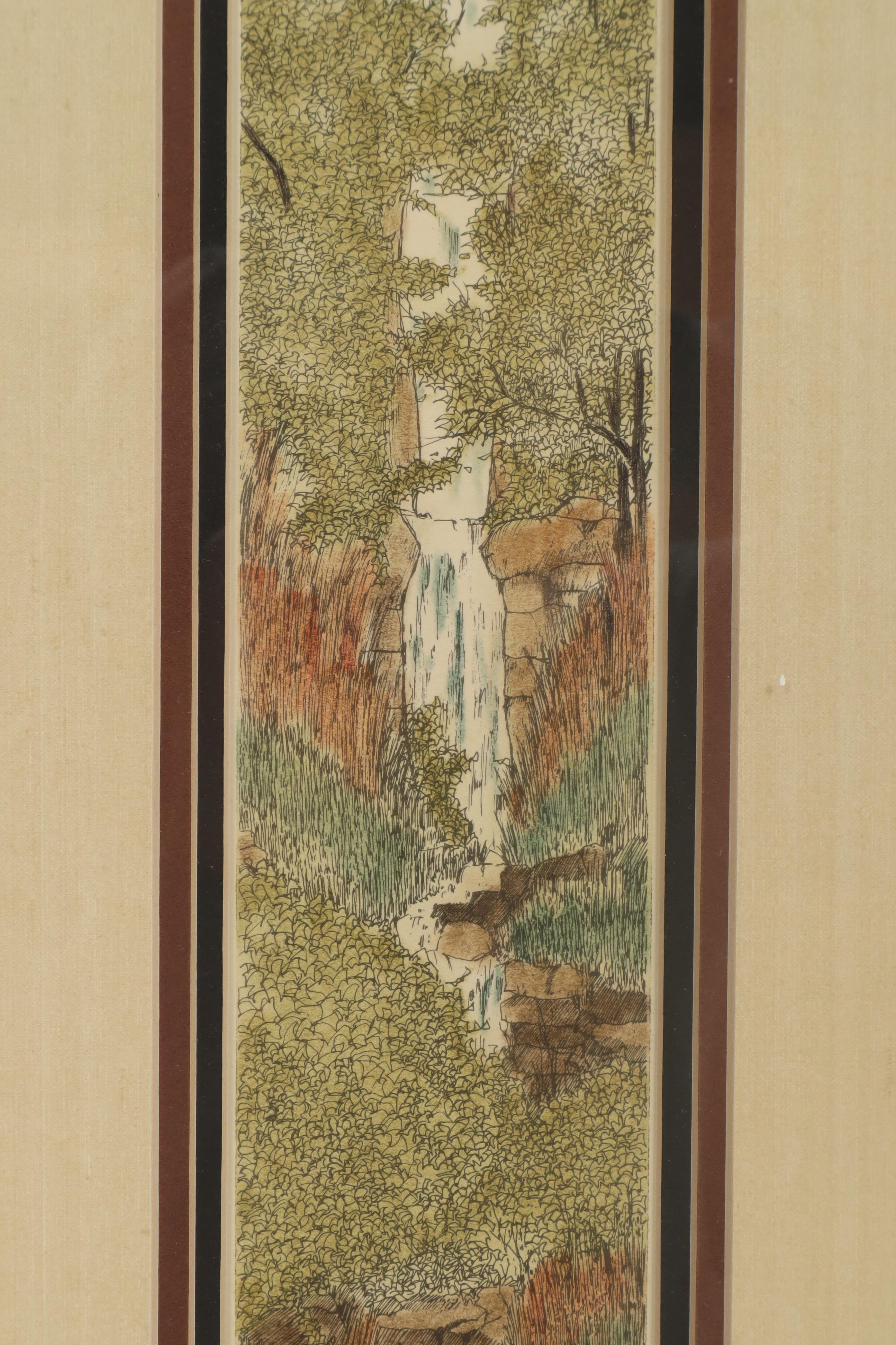 Lonnie C. Blackley Jr. Hand-Colored Lithographs