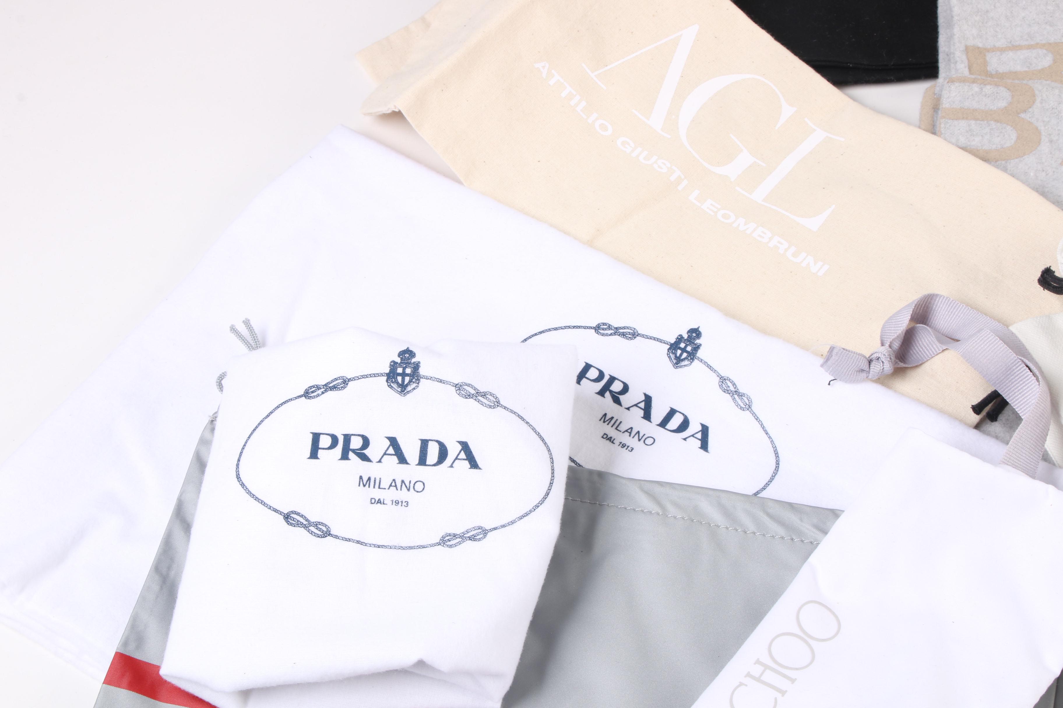 Designer Dust Bags Featuring Lanvin, Prada and Others