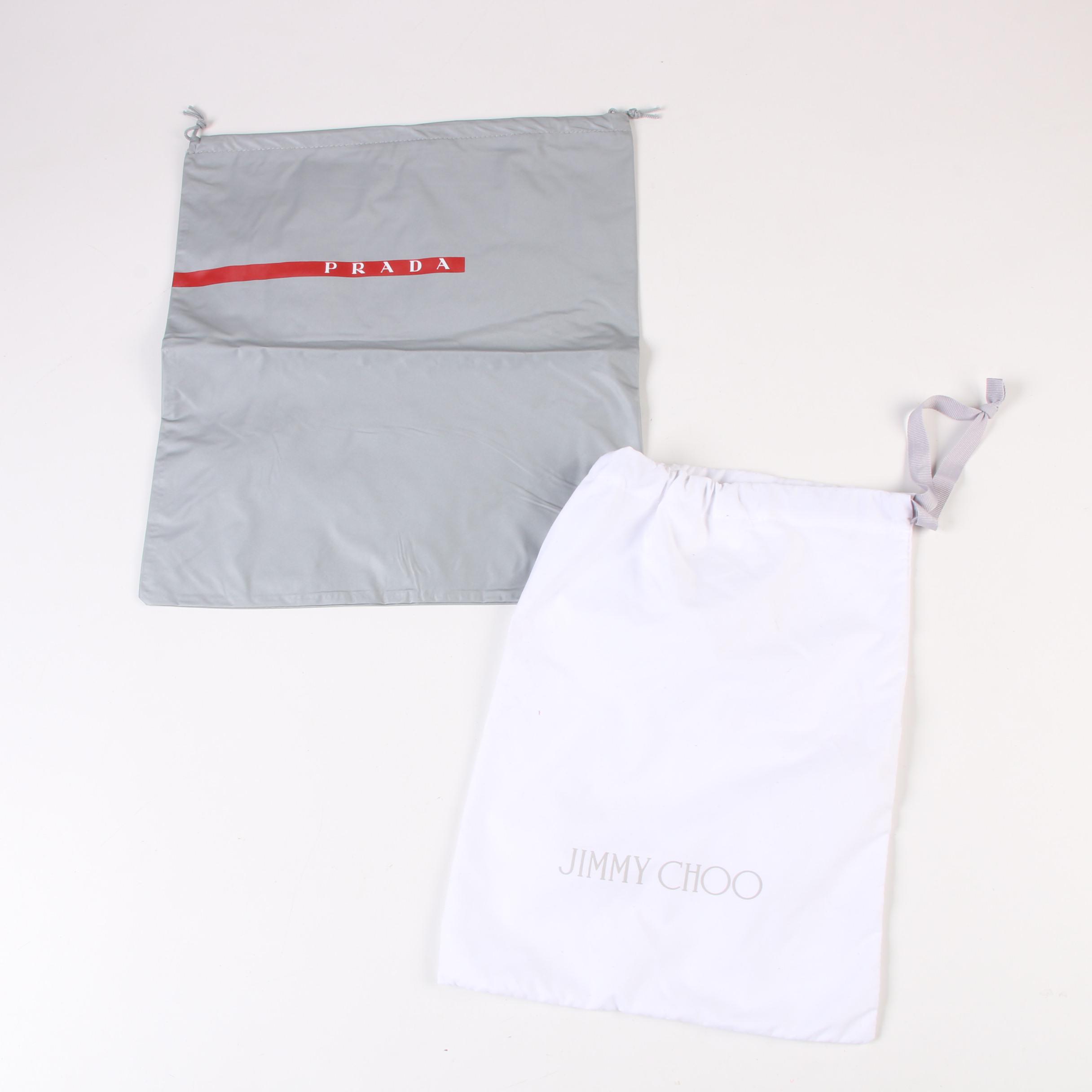 Designer Dust Bags Featuring Lanvin, Prada and Others