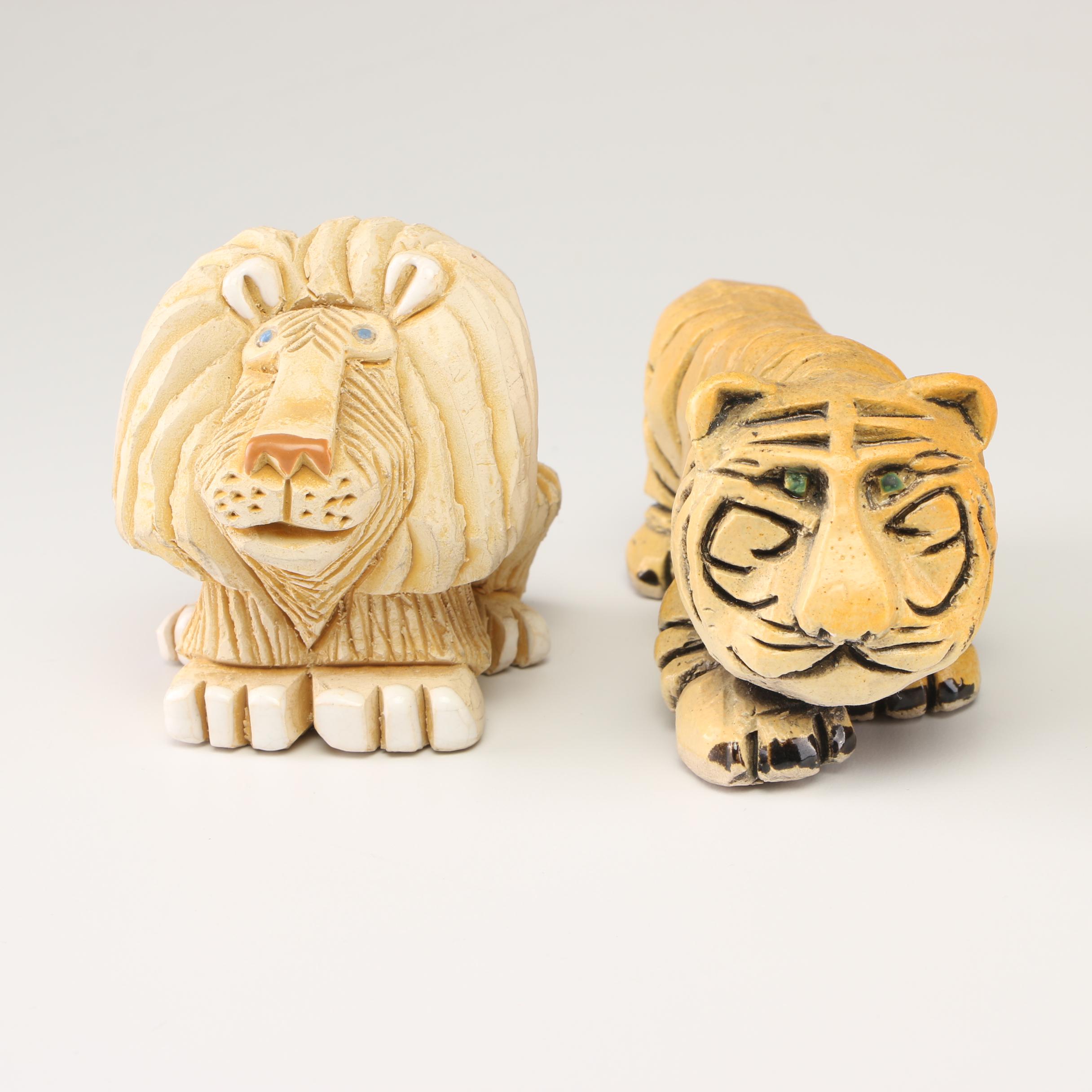 Embellished Resin Animal Figurines