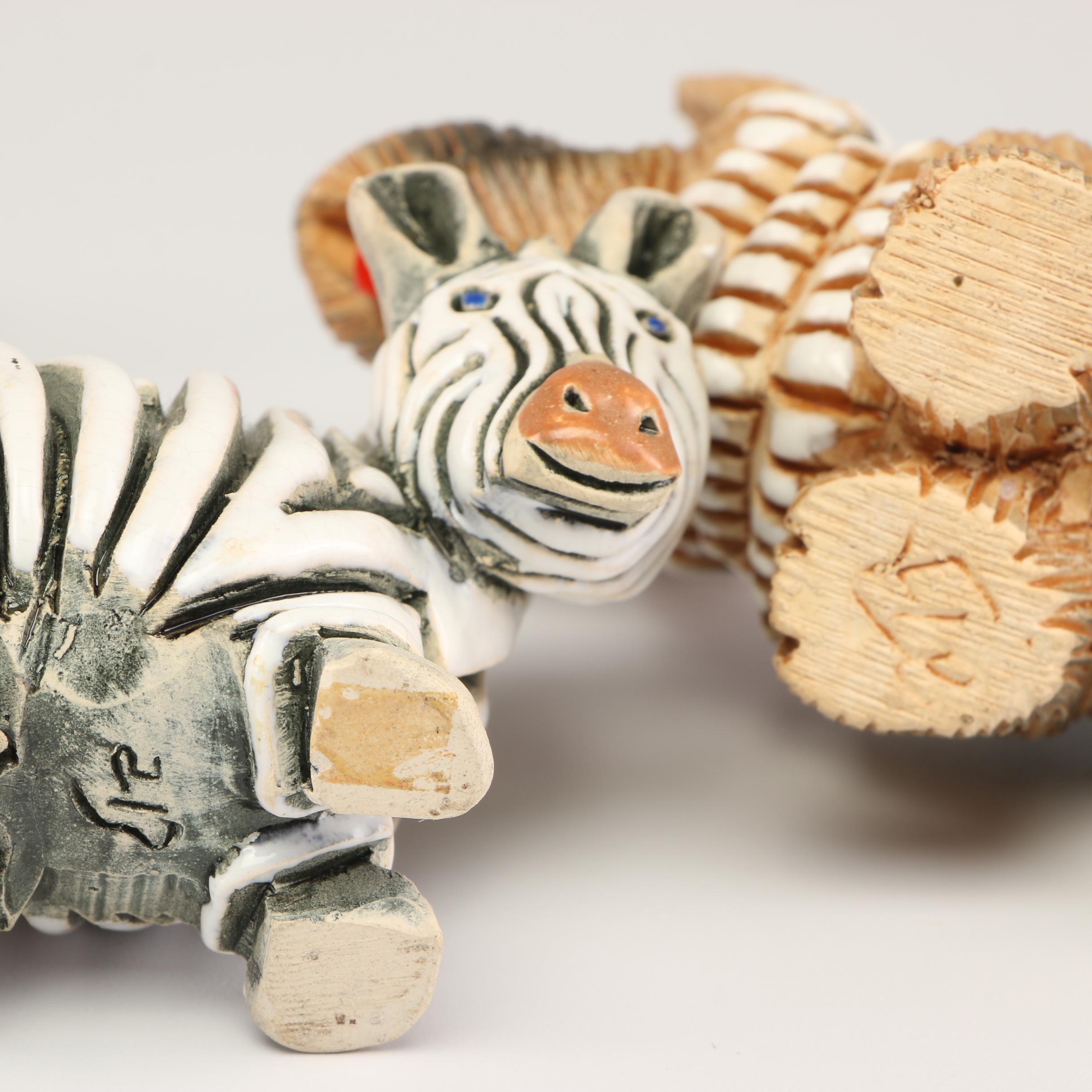 Embellished Resin Animal Figurines