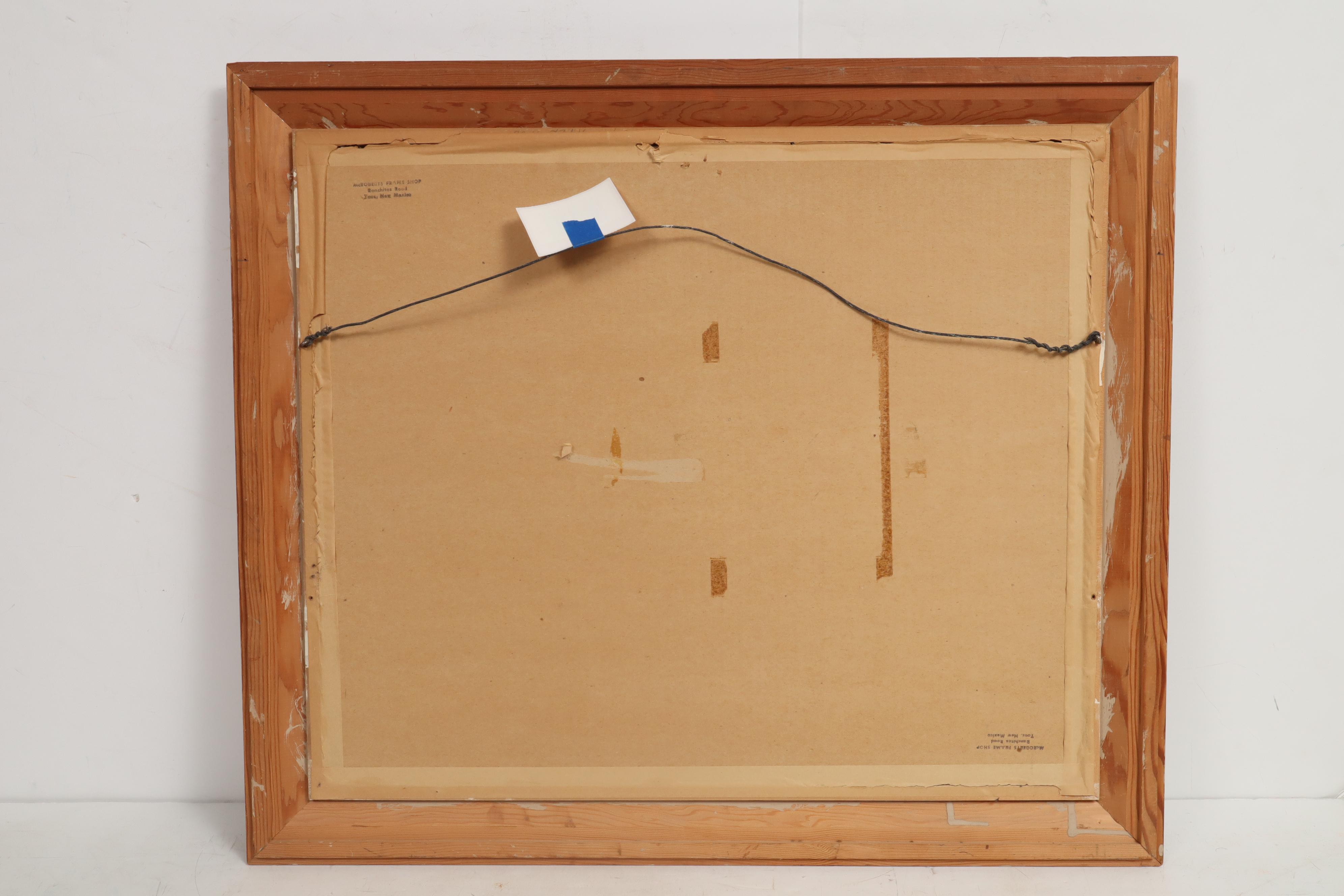 Arthur J. Merrill Watercolor Painting "El Coral - Guanajuato"