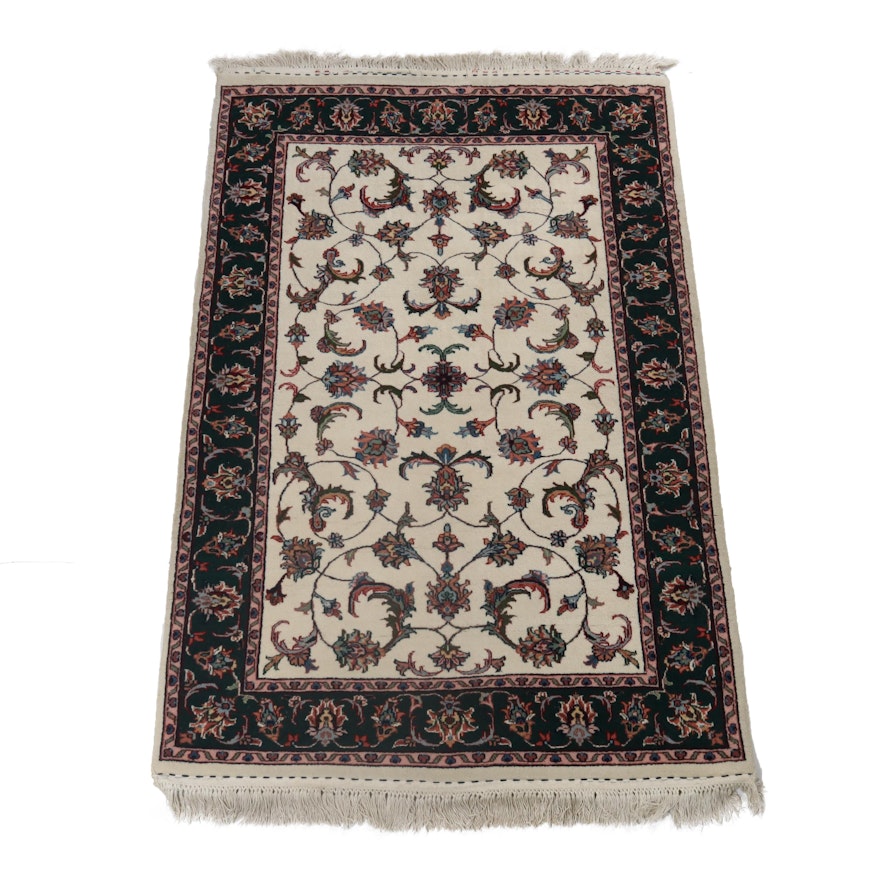 Hand-Knotted Persian Wool Rug