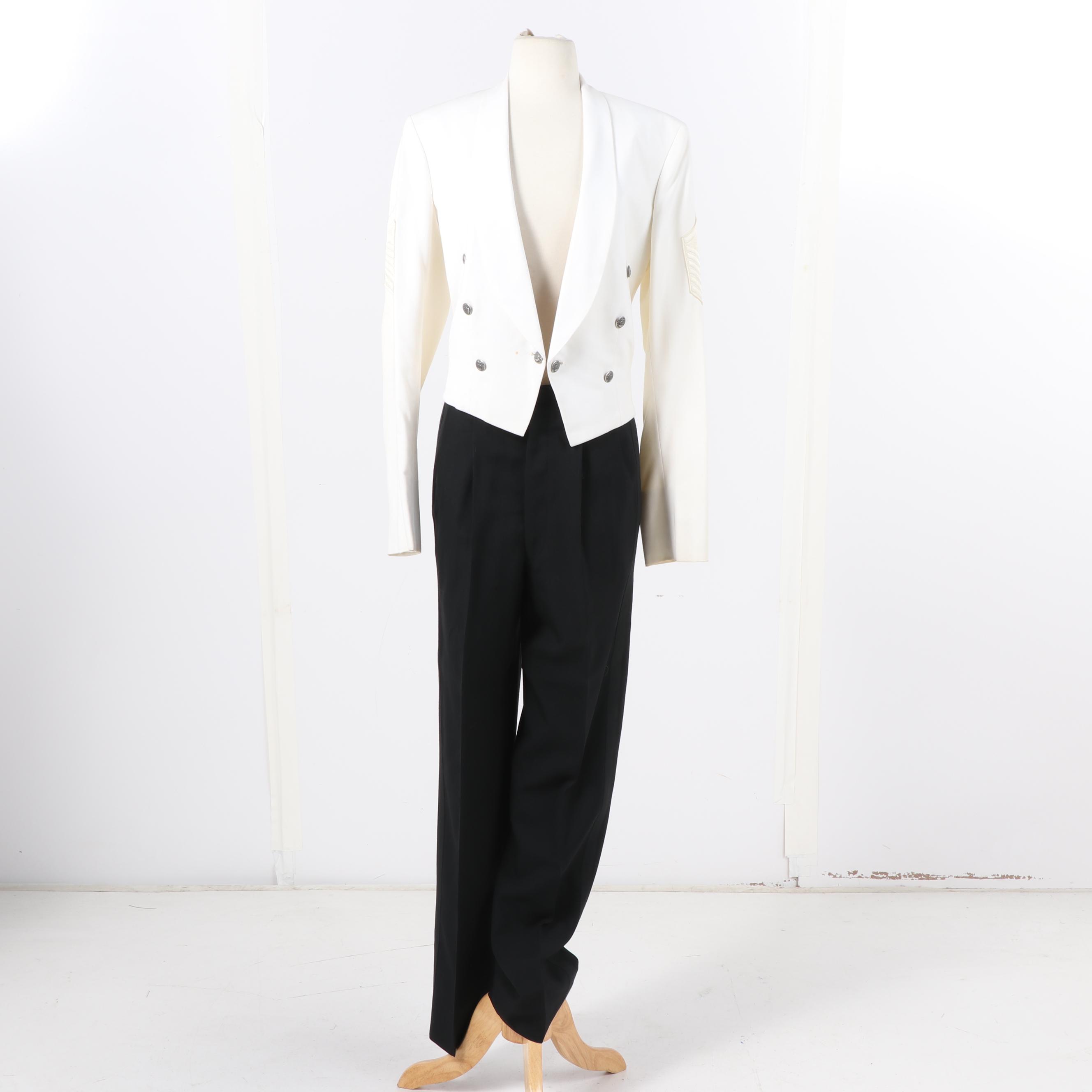 Vintage Air Force Master Sergeant Dress Uniform and Formal Dinner Uniform