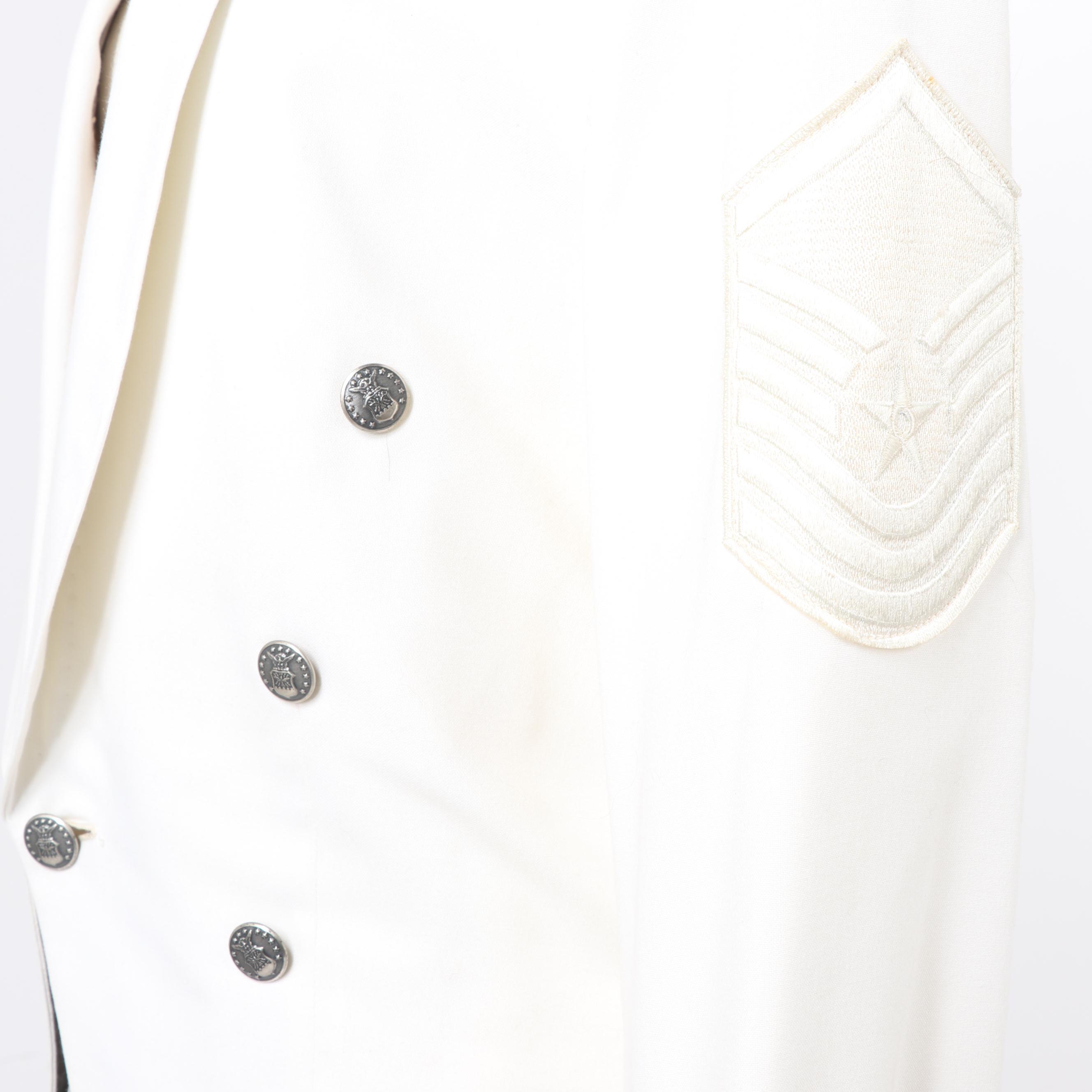 Vintage Air Force Master Sergeant Dress Uniform and Formal Dinner Uniform