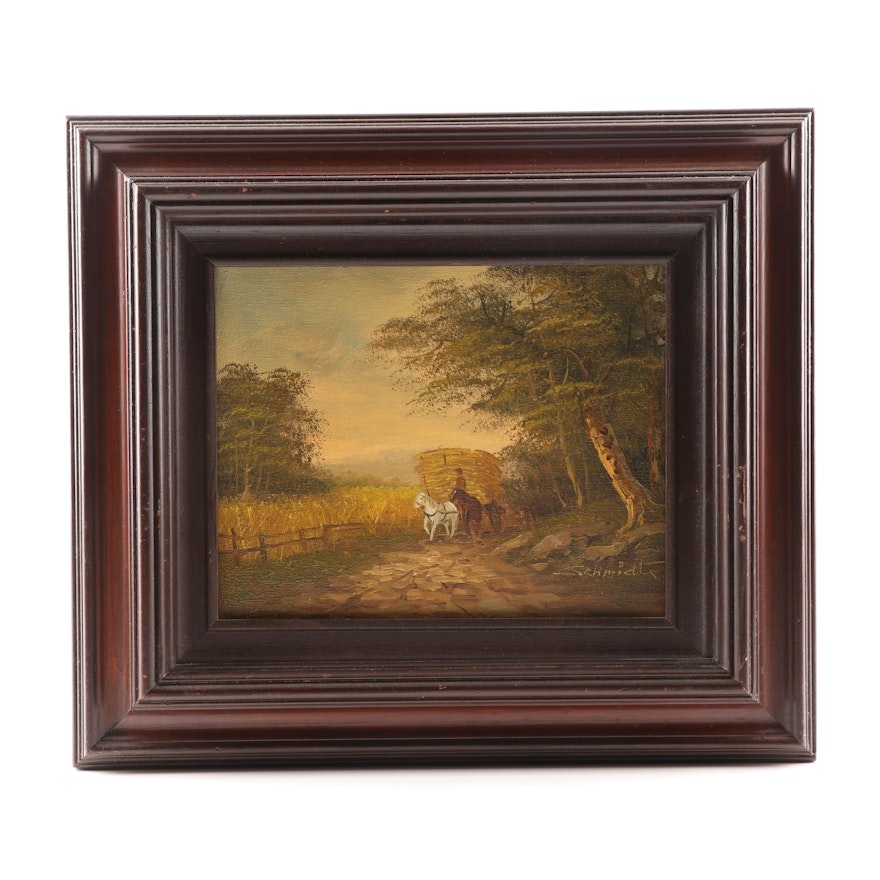 Pastoral Oil Painting