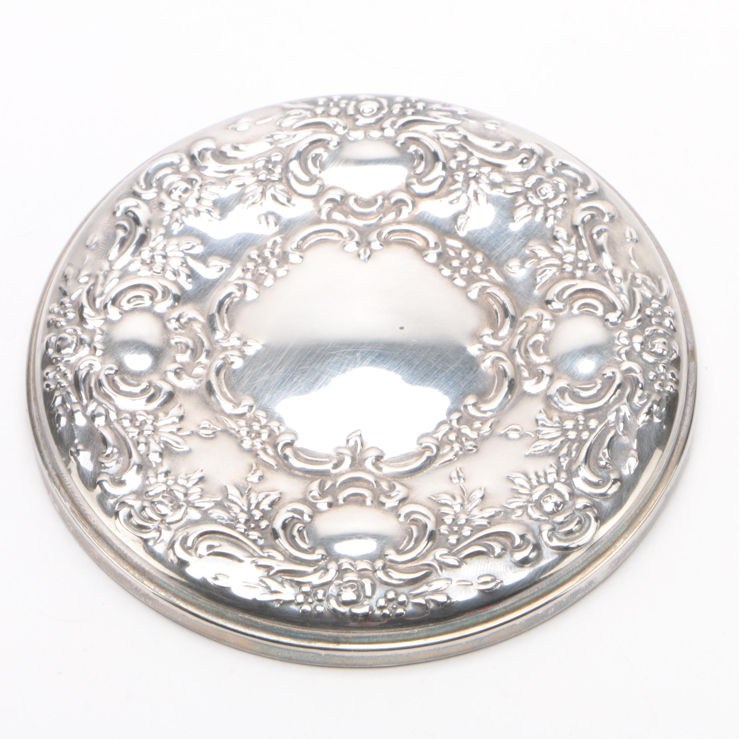 Towle Sterling Silver Compact Mirror