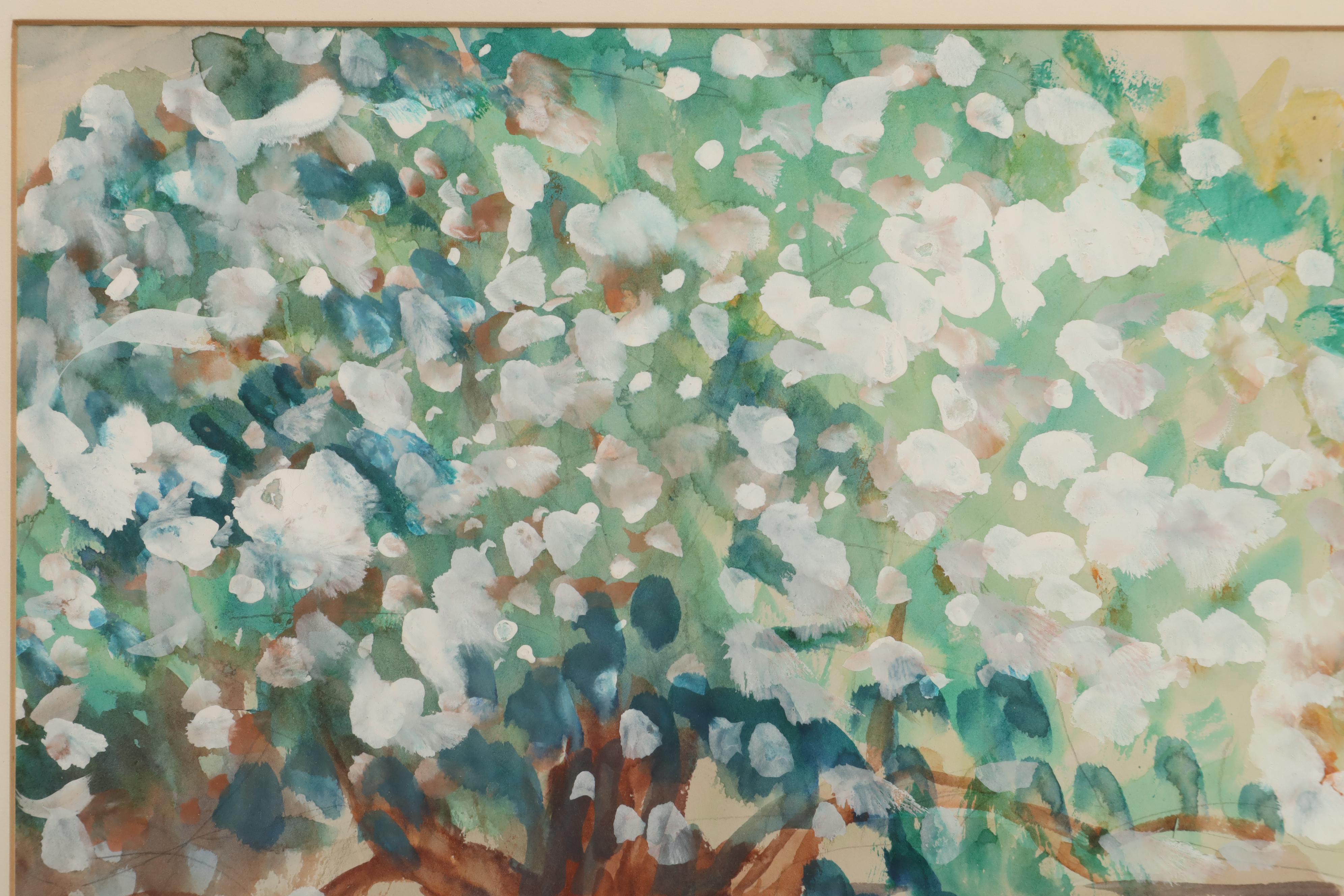 G. Metz Watercolor Painting