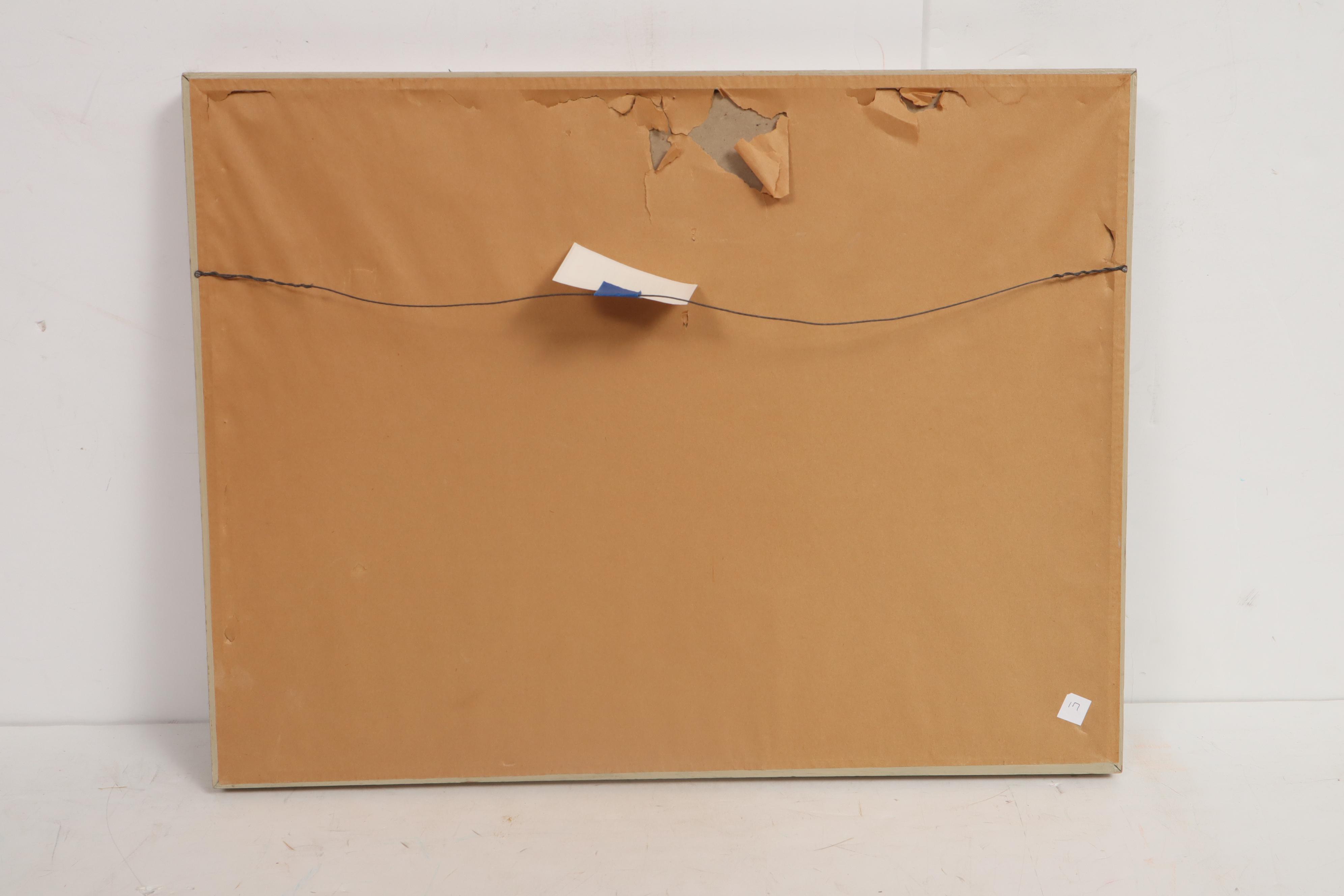 G. Metz Watercolor Painting