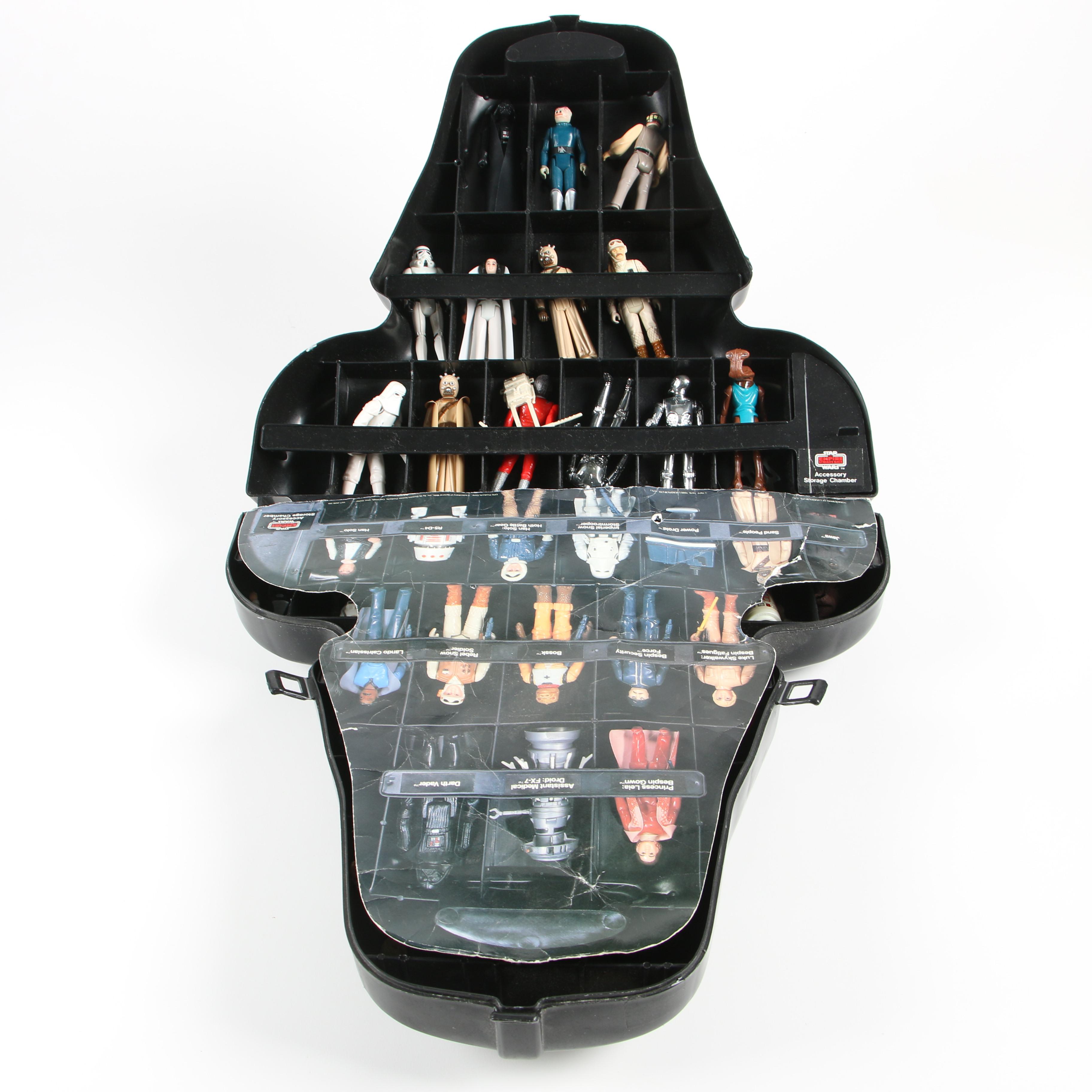 Kenner "Star Wars" Action Figures with Darth Vader Collector Cases