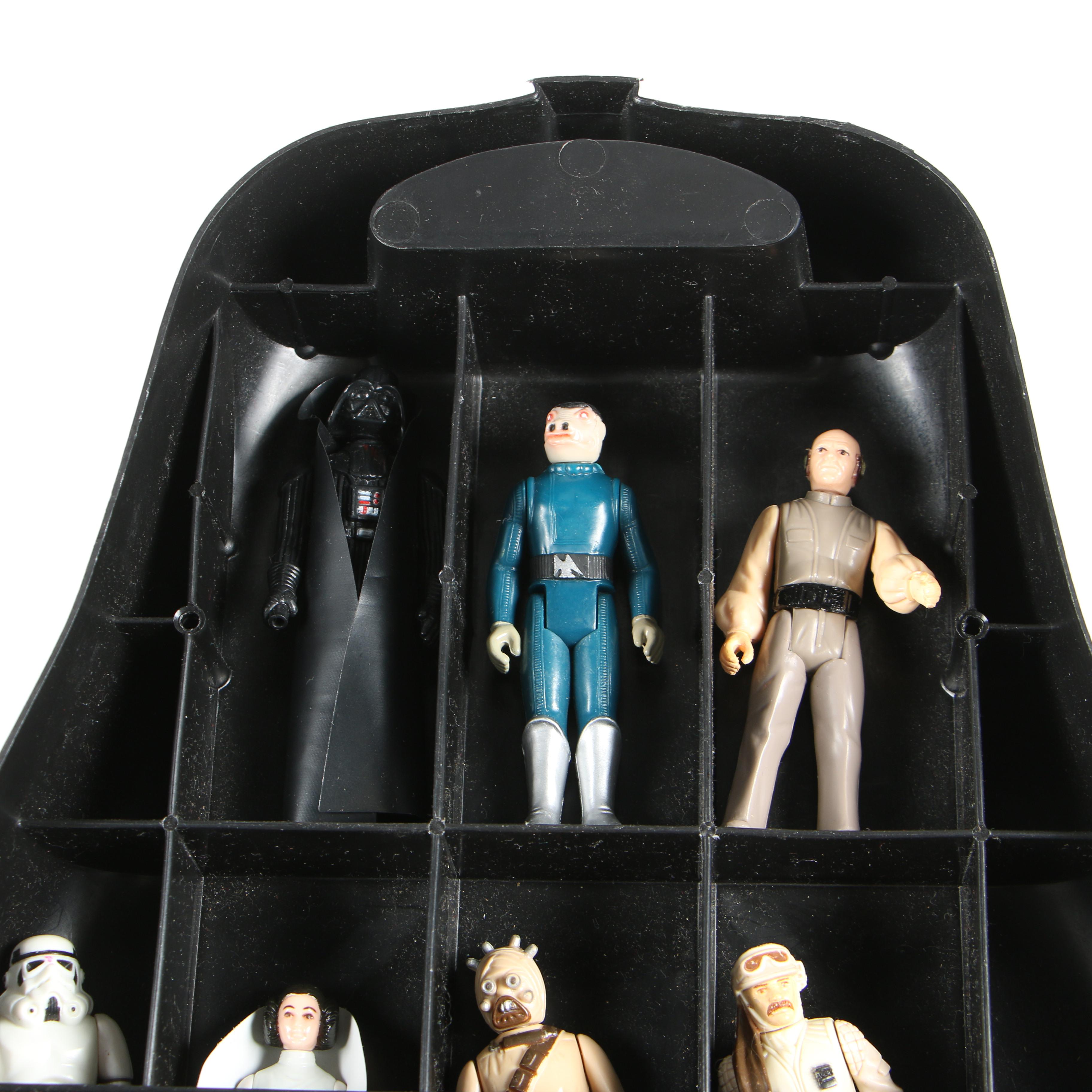 Kenner "Star Wars" Action Figures with Darth Vader Collector Cases