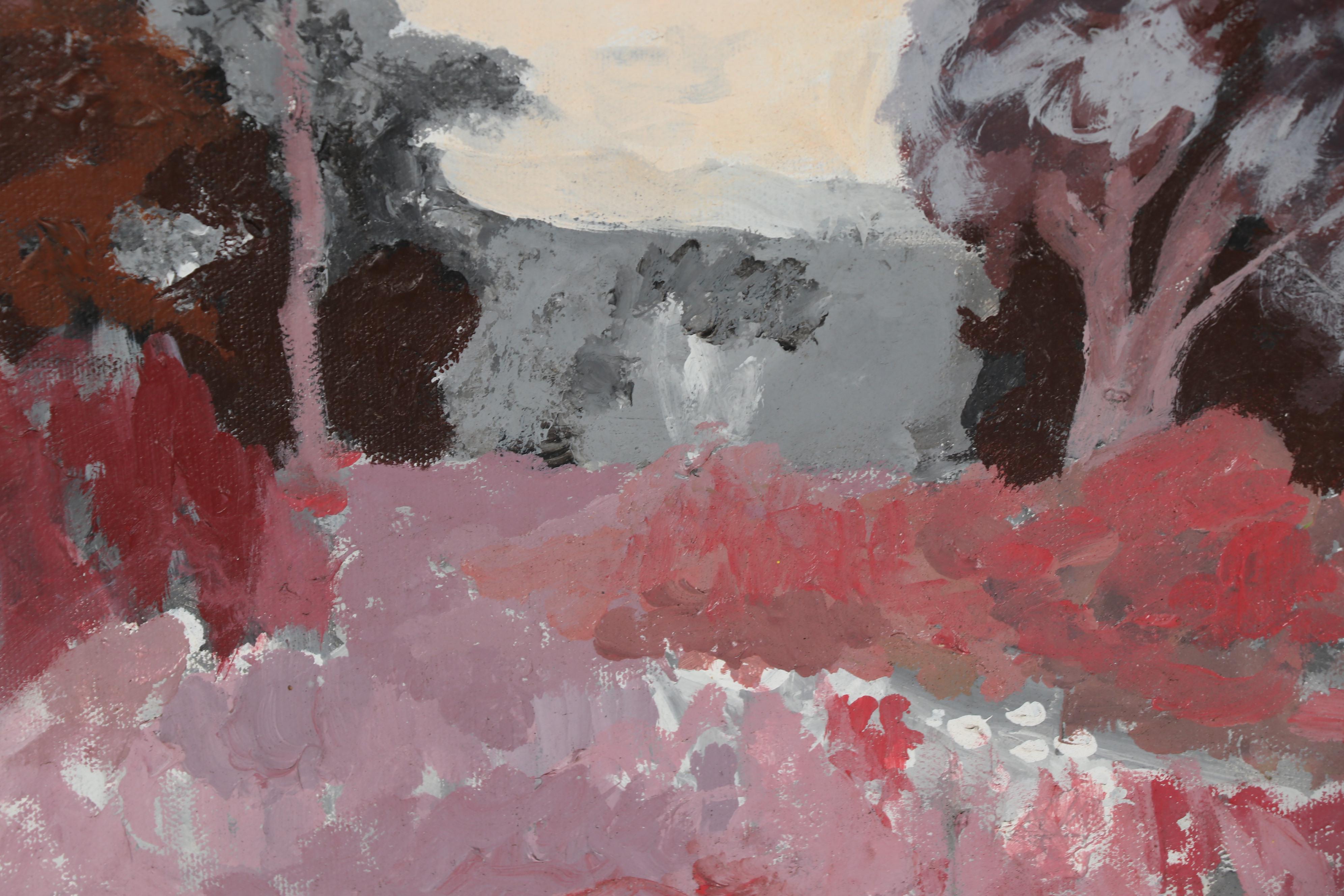 21st Century Abstract Landscape Oil Painting