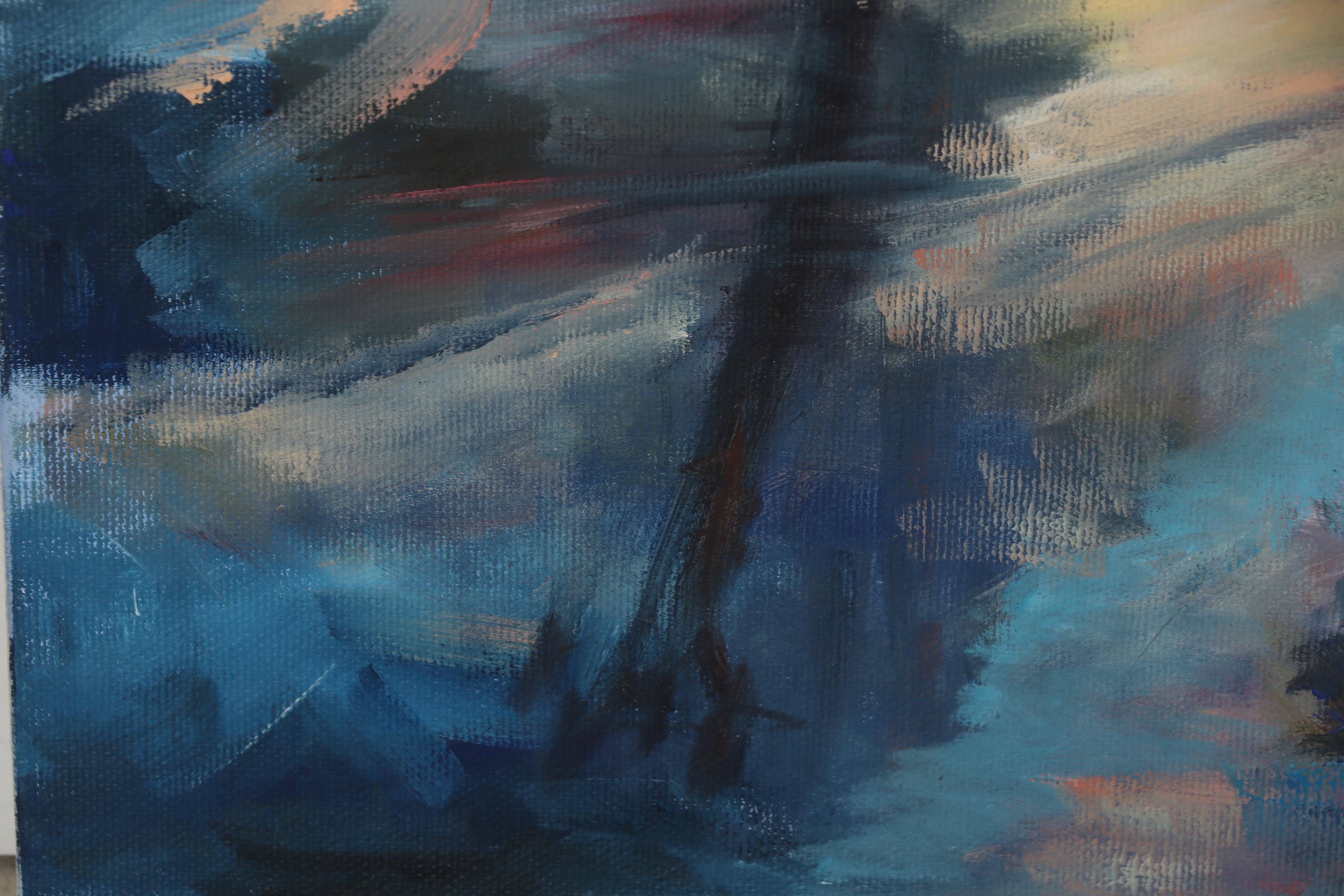 Charles Zoltan Cityscape Oil Painting