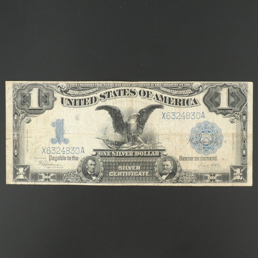 Series off 1899 Blue Seal One Dollar Silver Certificate