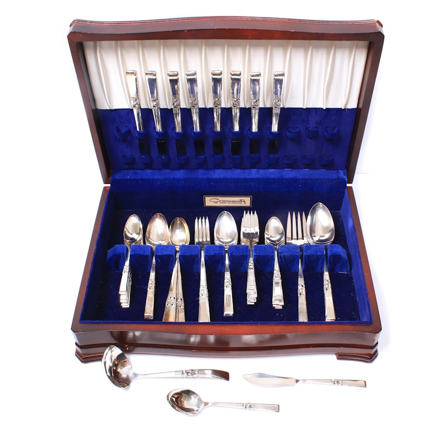 Oneida "Community" Silver Plate Flatware Service for Eight