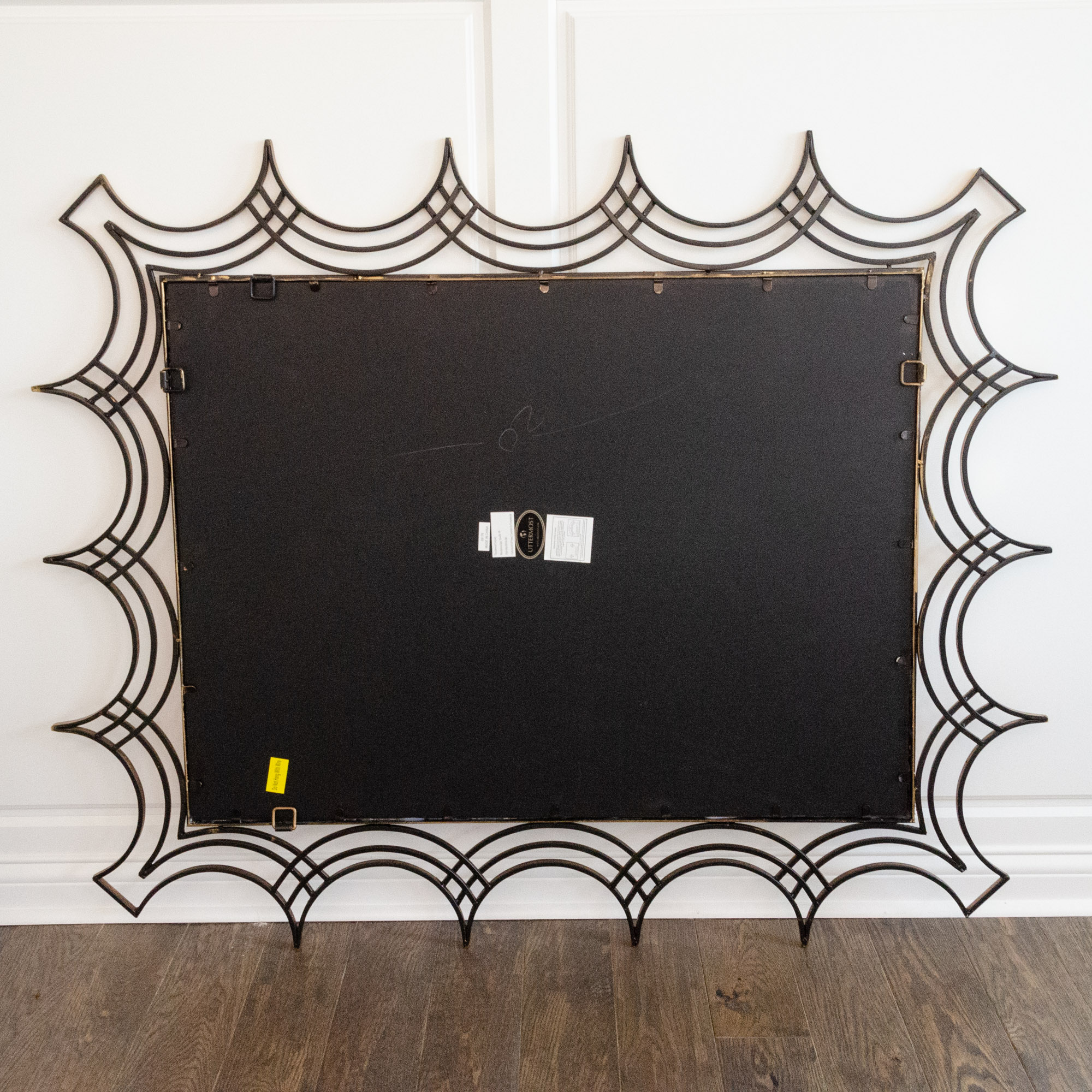 Uttermost "Kiowa" Gilt Metal Wall Mirror