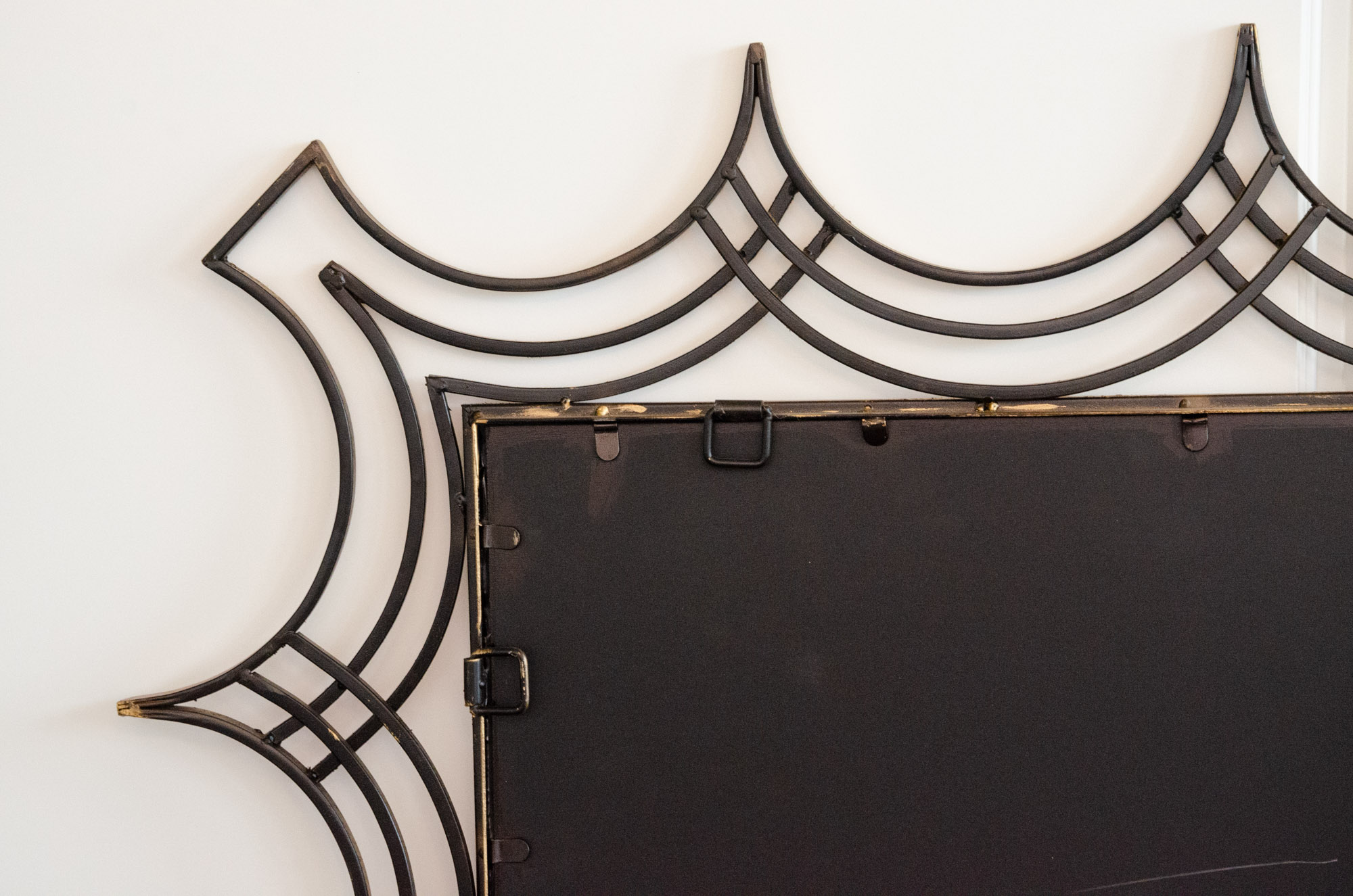 Uttermost "Kiowa" Gilt Metal Wall Mirror