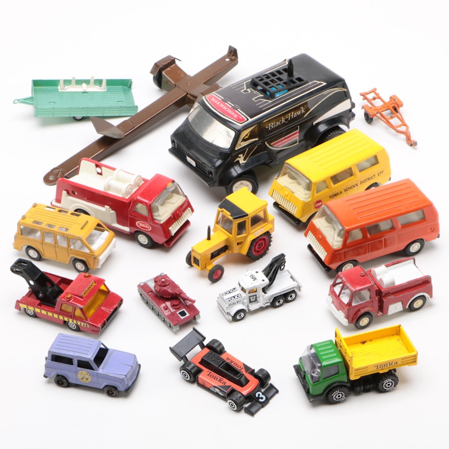 Tonka Toy Trucks and More, 1970s - 1980s