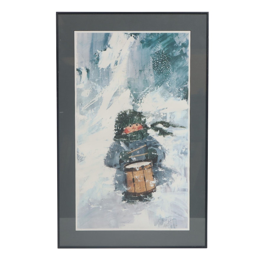 Jack Haunty Drummer Boy Offset Lithograph