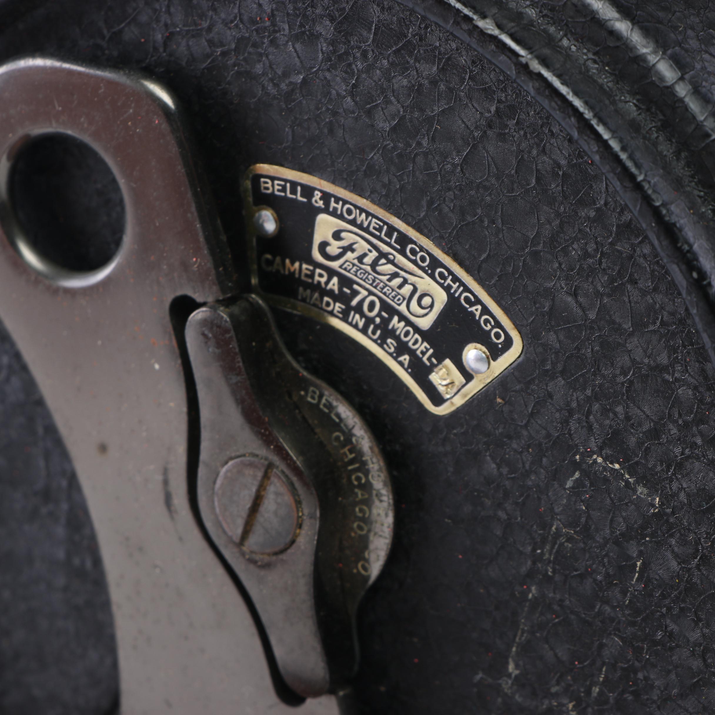 Bell & Howell Filmo 70 Motion Picture Camera with Case