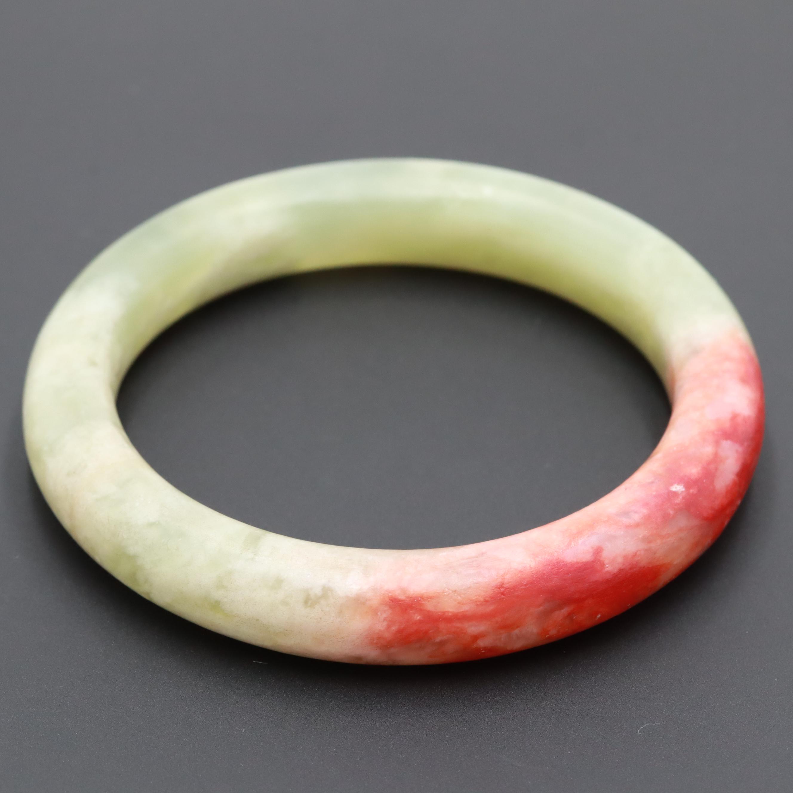 Bowenite Bangle Bracelet