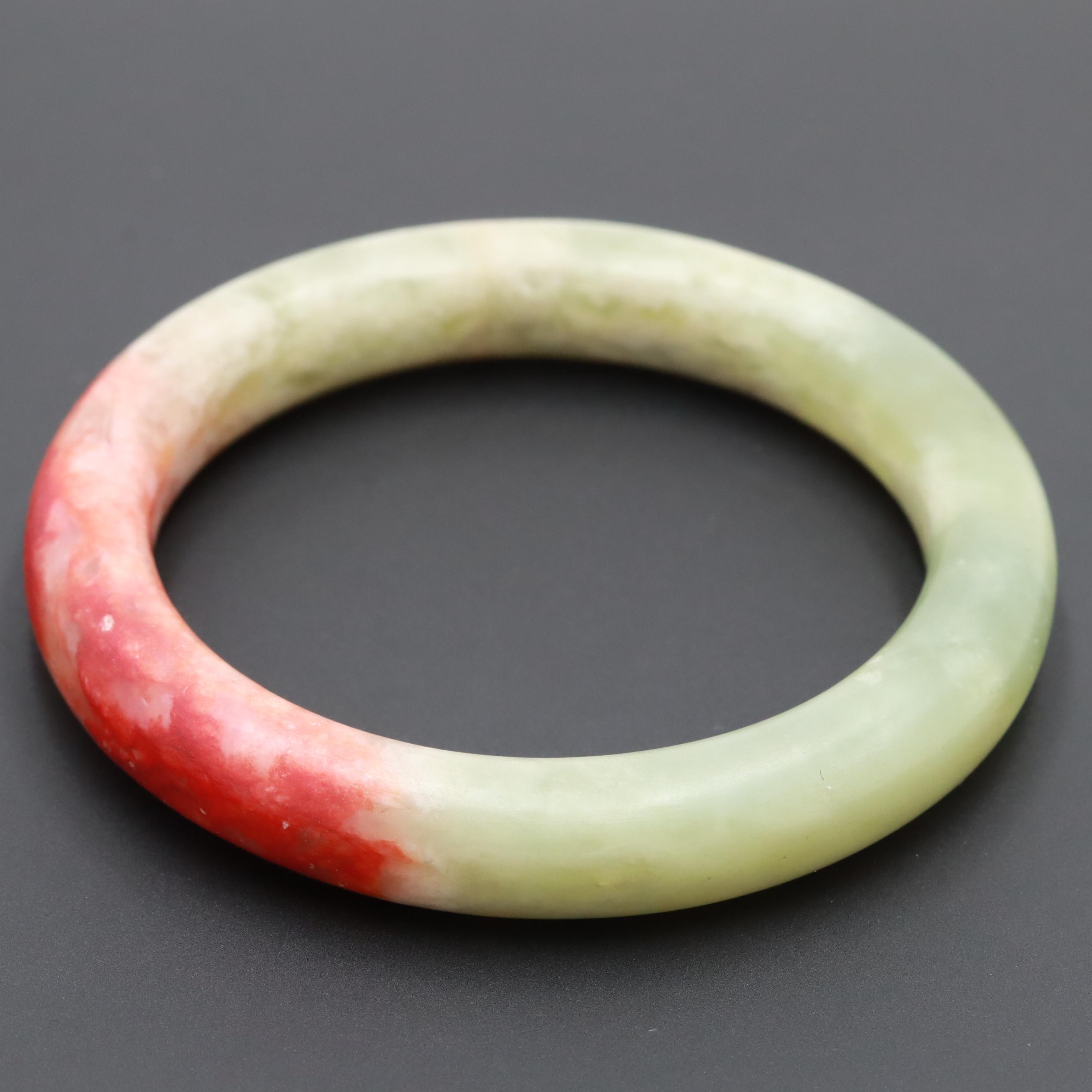 Bowenite Bangle Bracelet