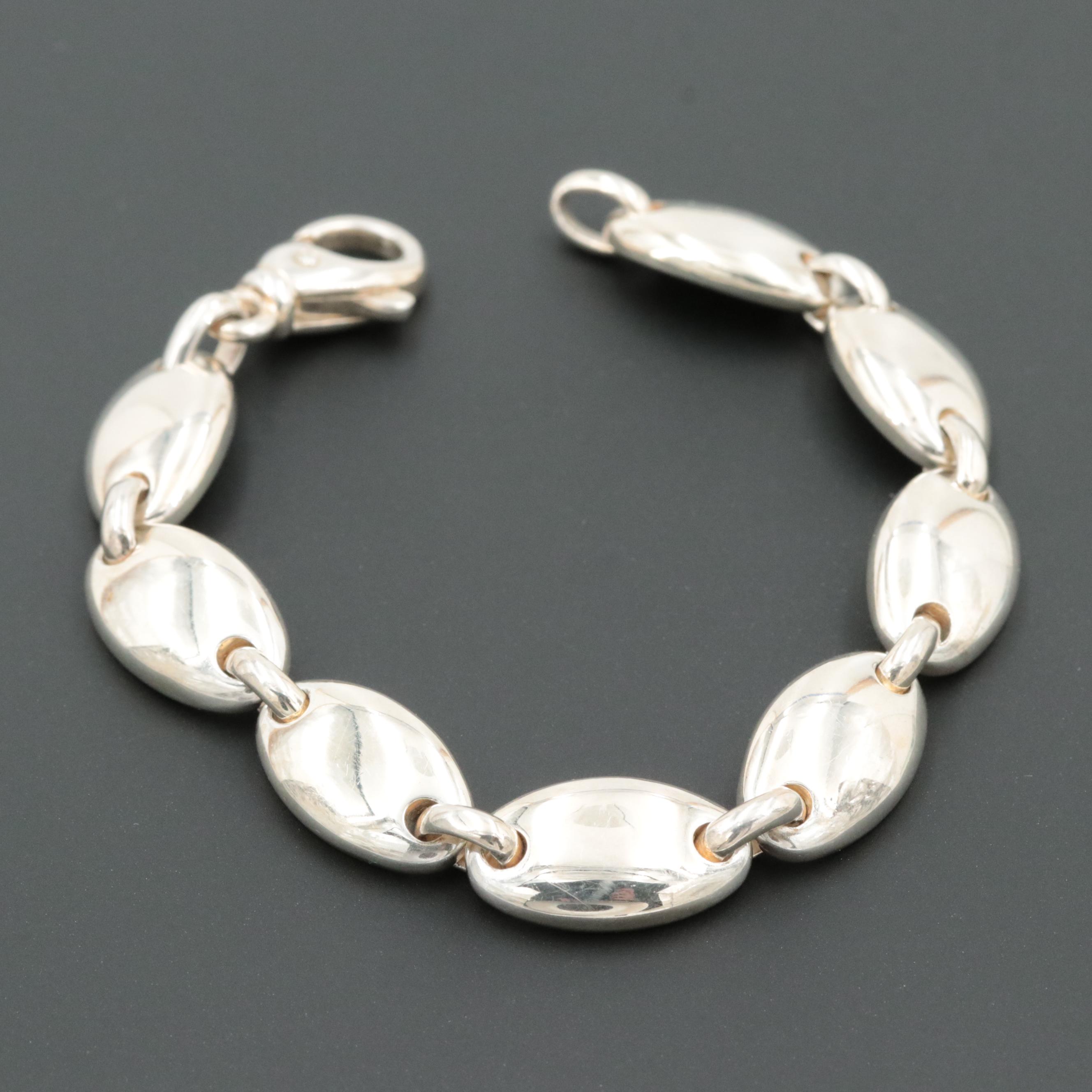 Tiffany & Co. Sterling Silver Bracelet with Pouch