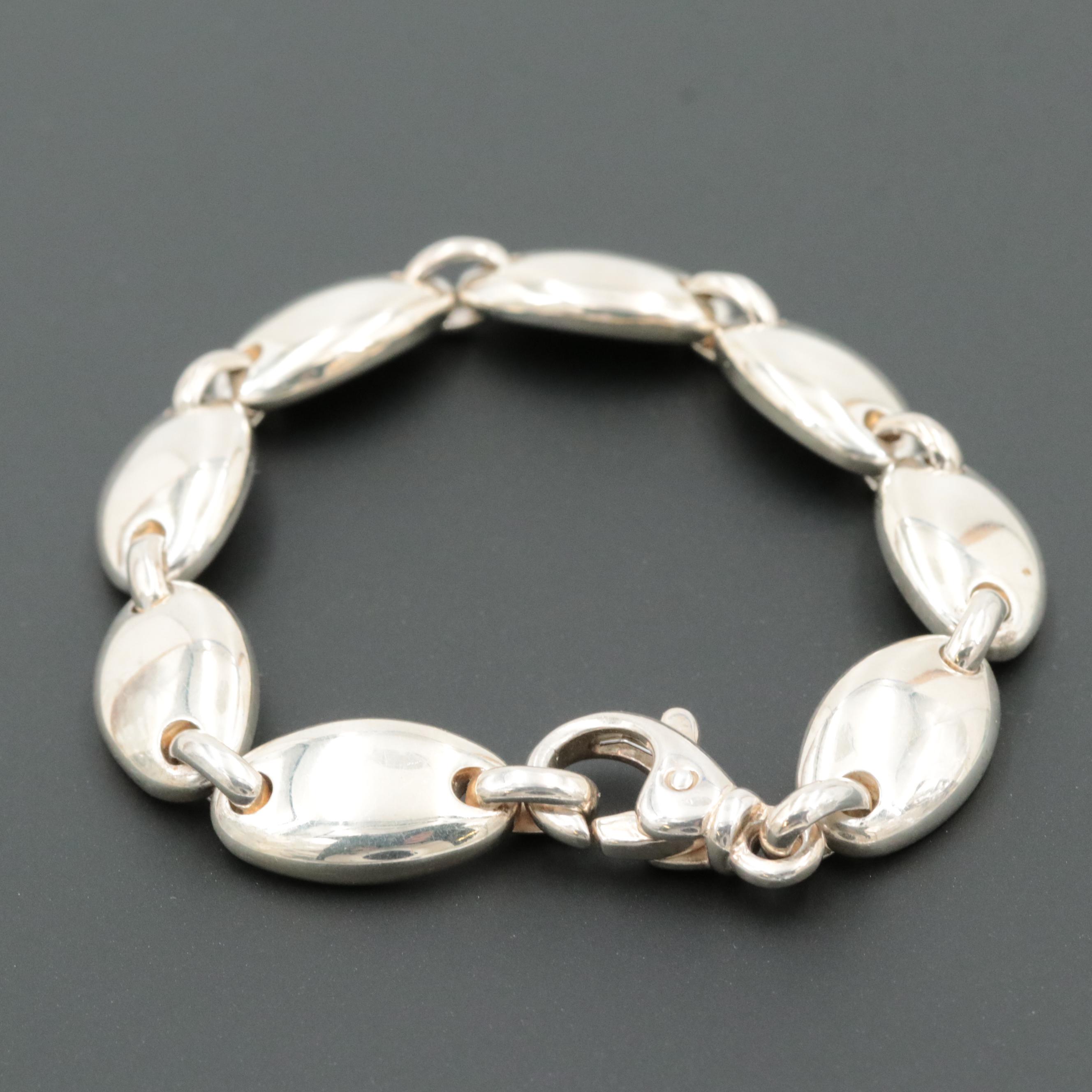 Tiffany & Co. Sterling Silver Bracelet with Pouch