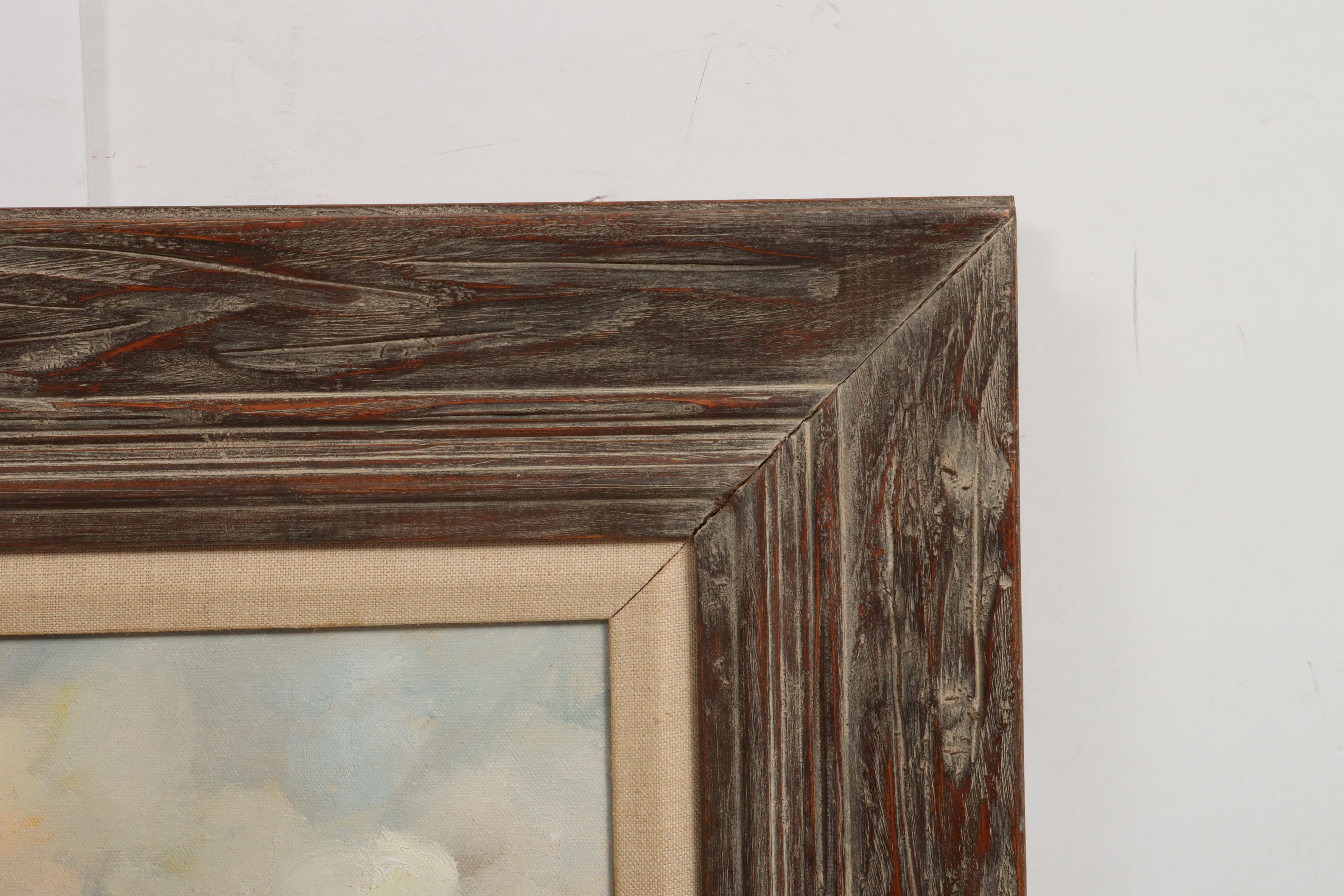 Helmut Pete Beckmann Rural Landscape Oil Painting