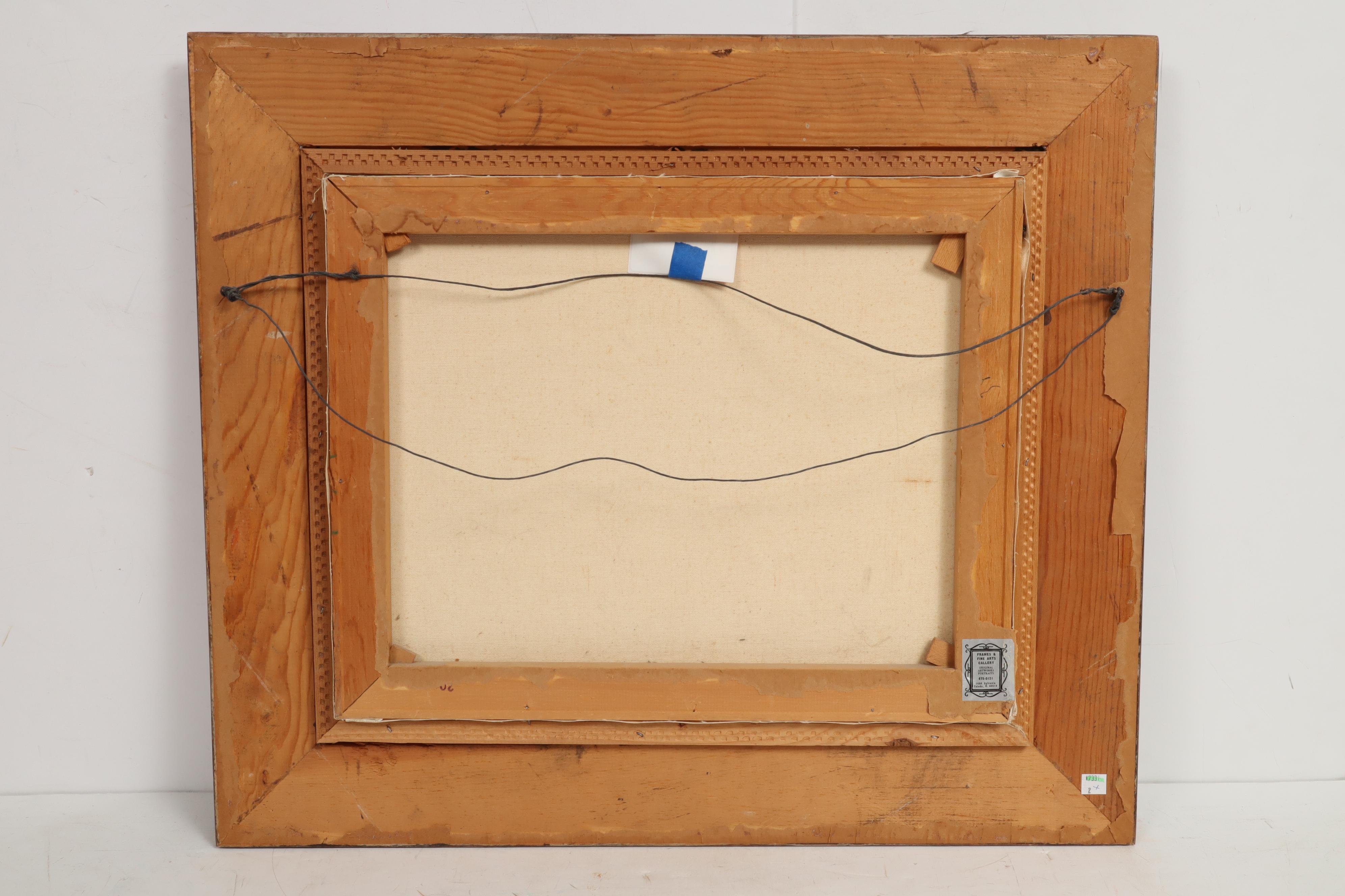 Helmut Pete Beckmann Rural Landscape Oil Painting