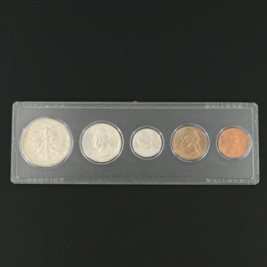 1947-D U.S. Type Coin Uncirculated Set