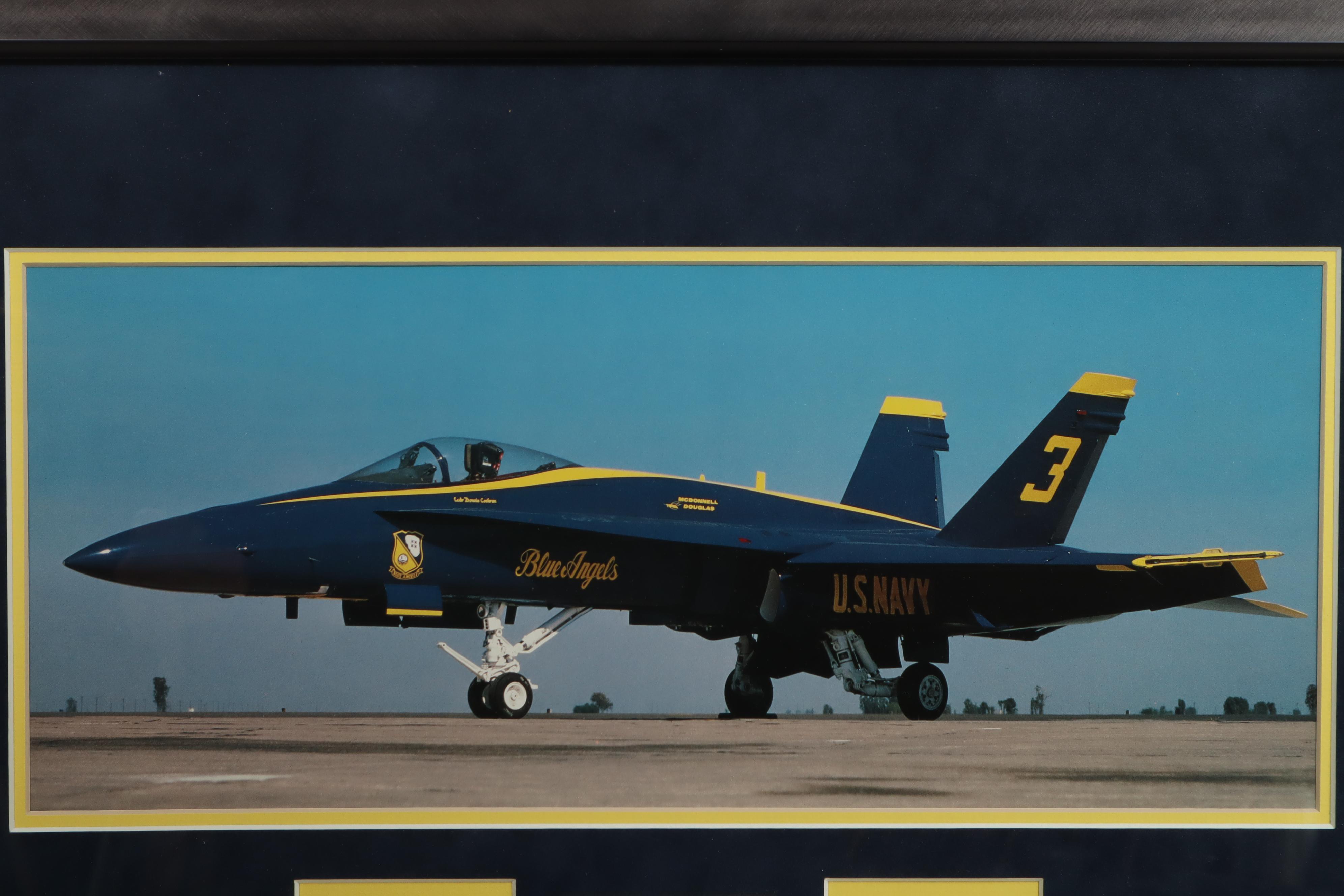 Blue Angels Historical Aircraft Display