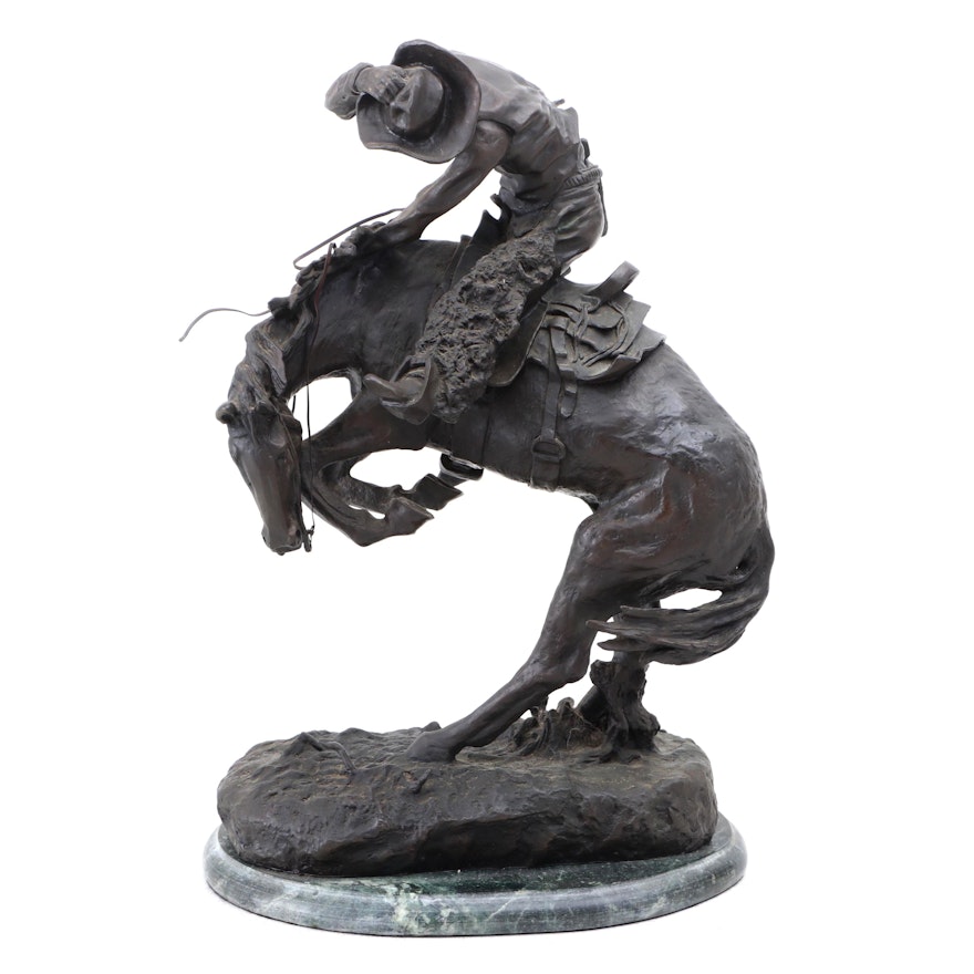 Bronze Reproduction after Frederic Remington "Rattlesnake"