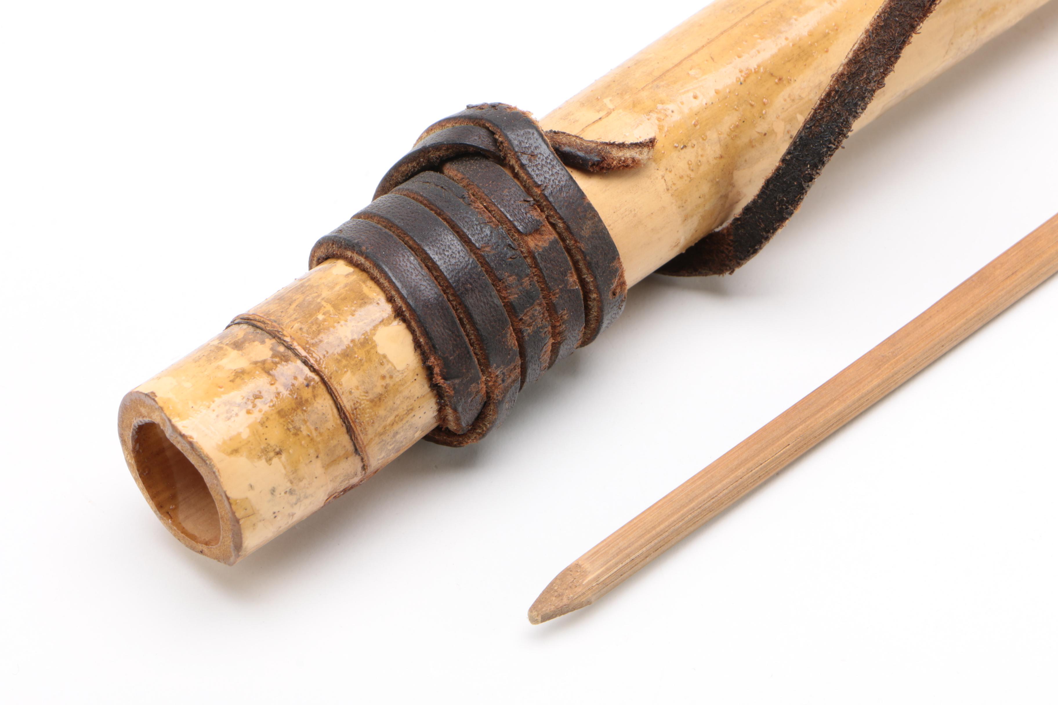 Vietnamese Montagnard Crossbow with Quiver and Arrows, Vintage