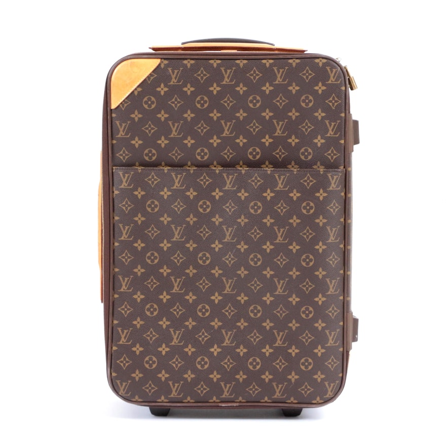 Louis Vuitton Monogram Canvas Pégase 55 Business Suitcase