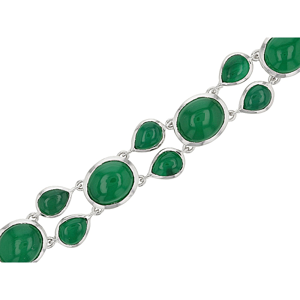 Sterling Silver Onyx Bracelet