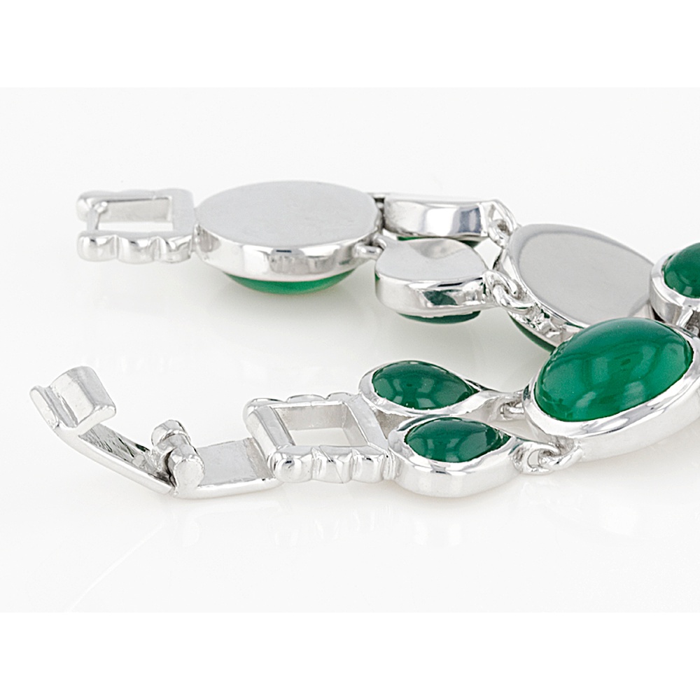 Sterling Silver Onyx Bracelet