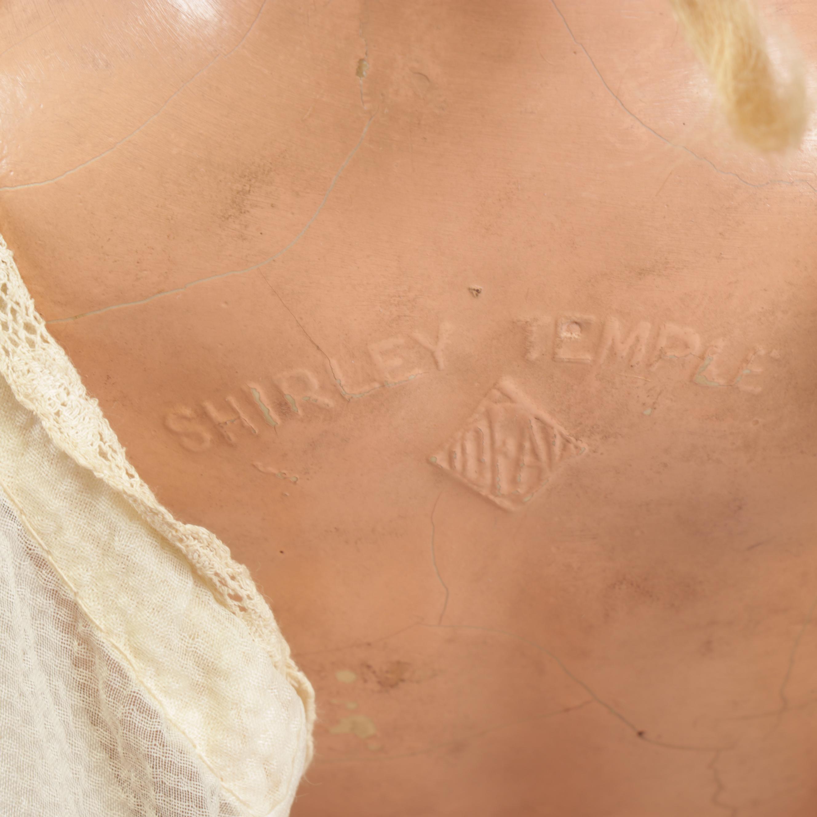 1930s Shirley Temple Composition Doll by Ideal