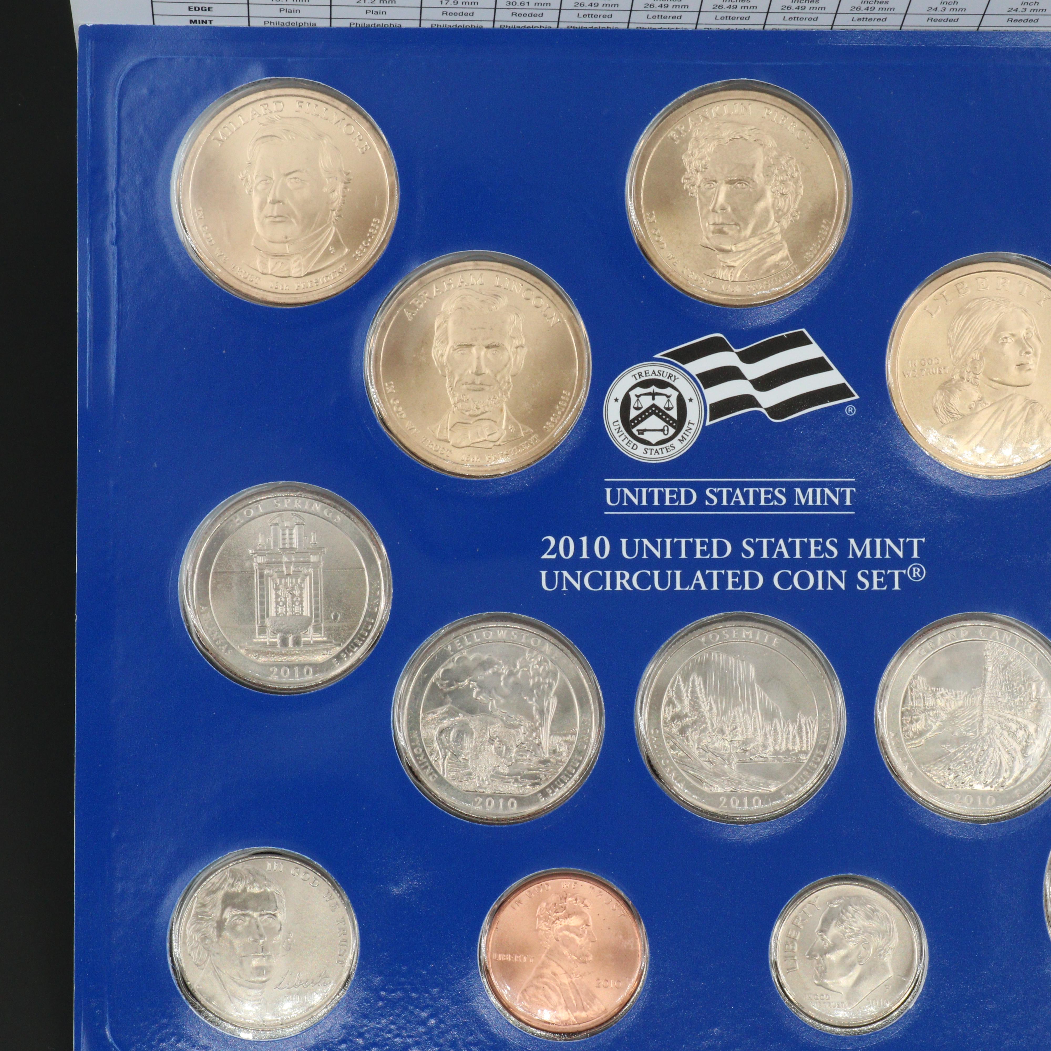 2010 Philadelphia Mint Uncirculated Set
